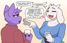 Asriel In College