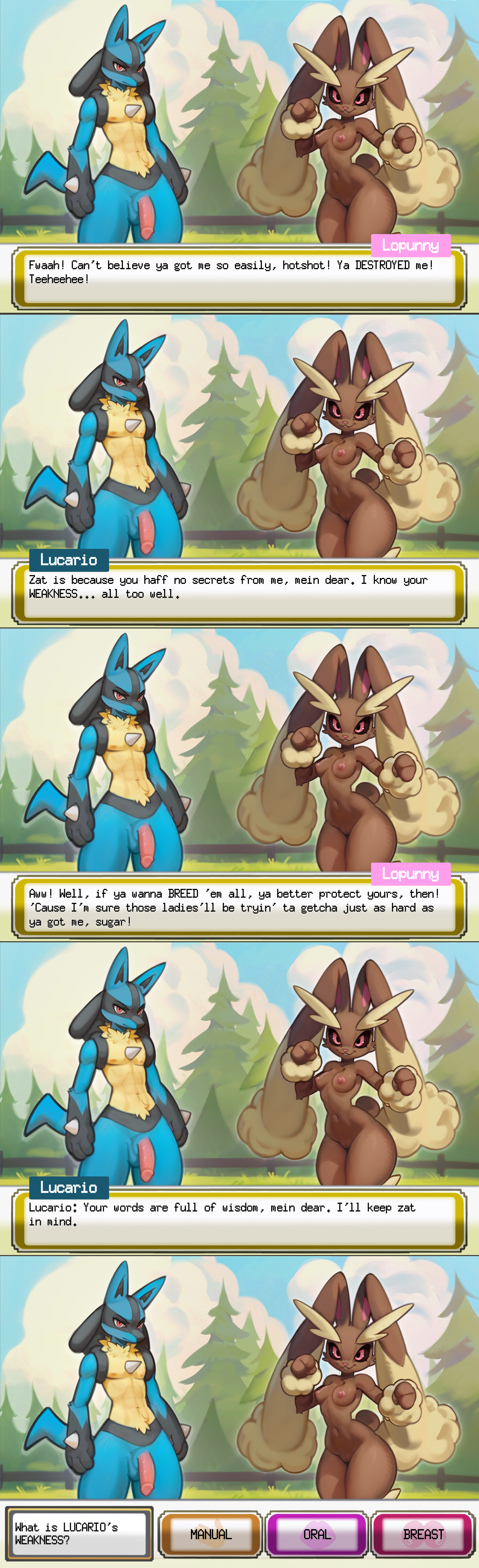 12.5% Triad Trial by katarinalin - page 3 of 7 - Furry Comics, Parody: Pokémon, Straight
