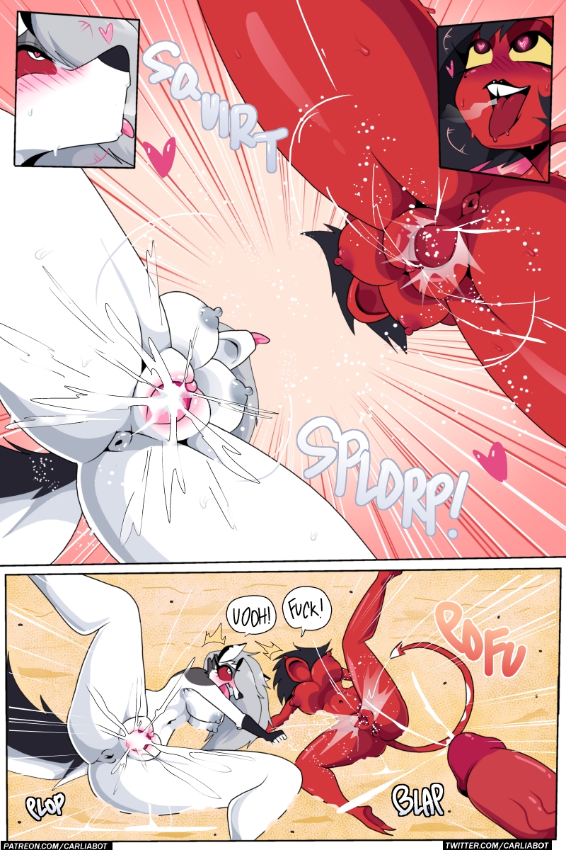 A Helluva Summer by Carliabot - page 10 of 12 - Furry Comics, Parody: Helluva Boss, Bisexual