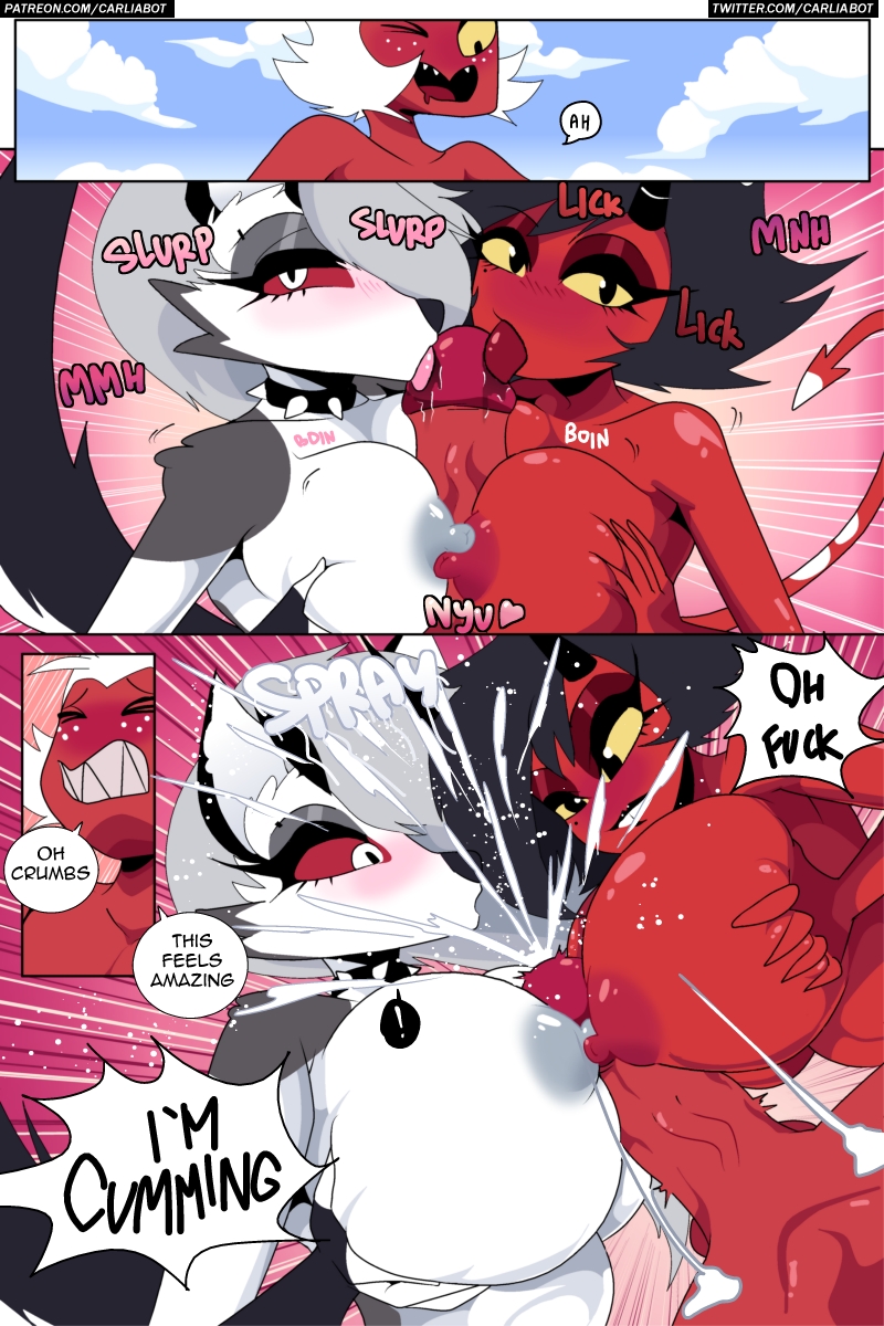 A Helluva Summer by Carliabot - page 7 of 12 - Furry Comics, Parody: Helluva Boss, Bisexual