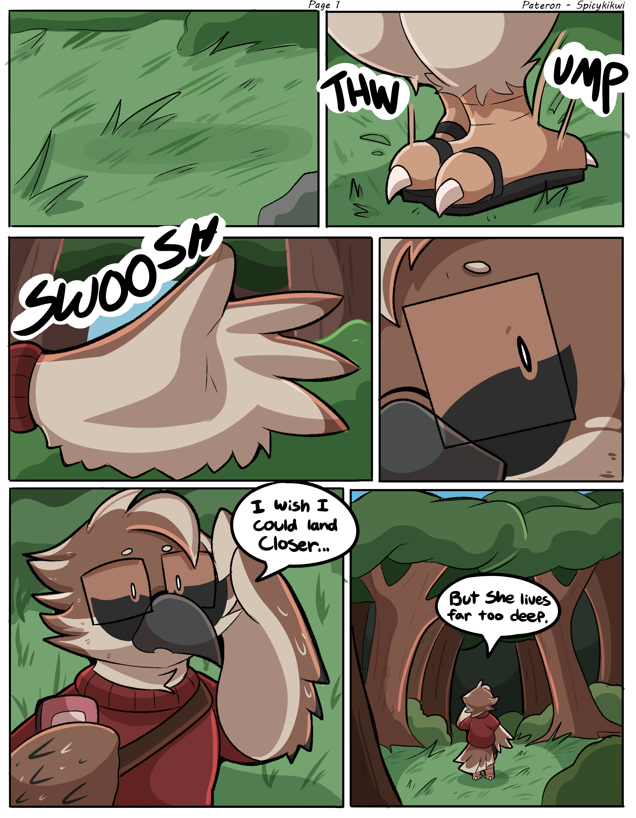 A Night Overdue by spicykiwi - page 2 of 11 - Furry Comics, Straight