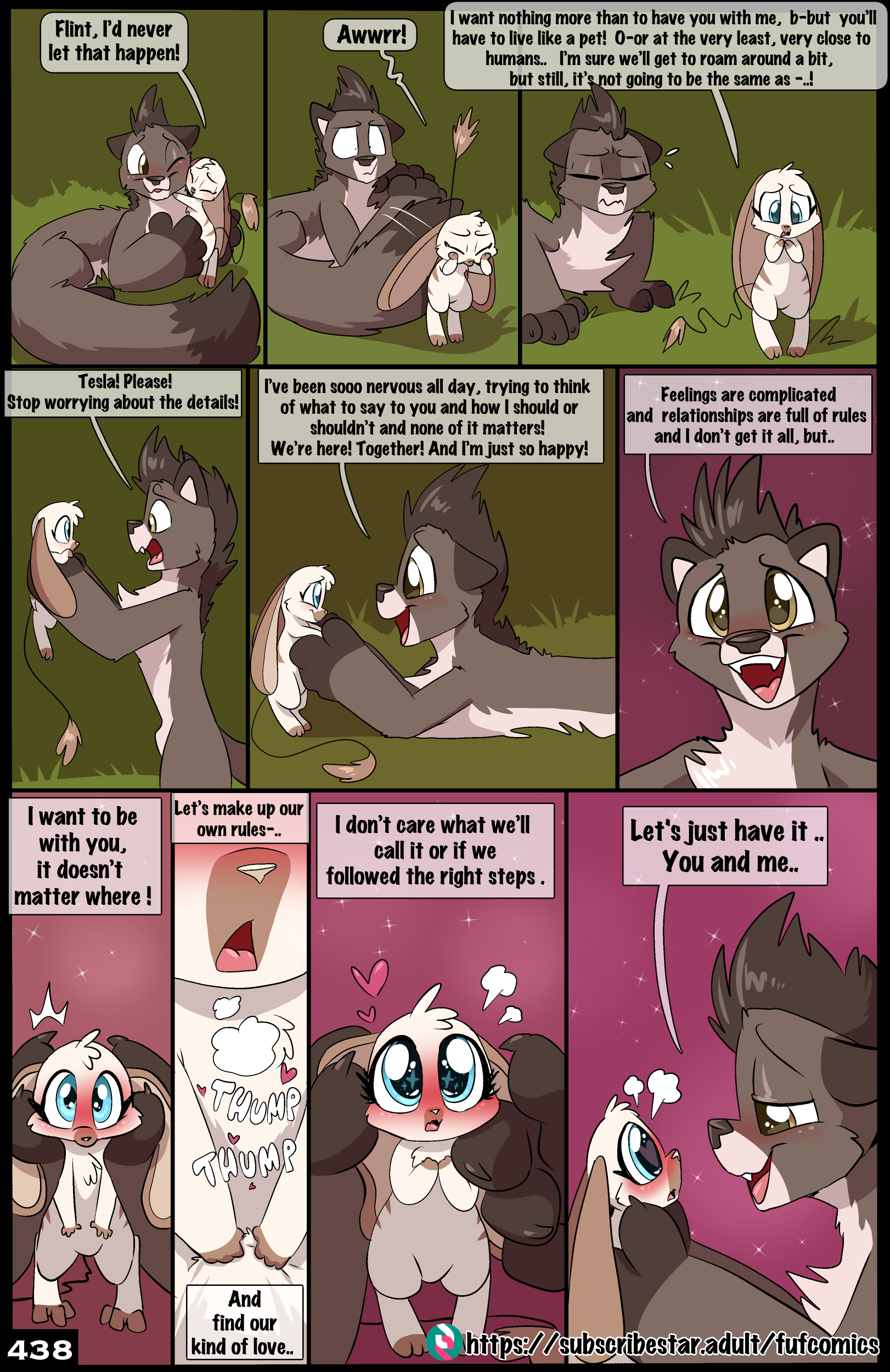 Blazing A Trail by Fuf - page 439 of 444 - Furry Comics