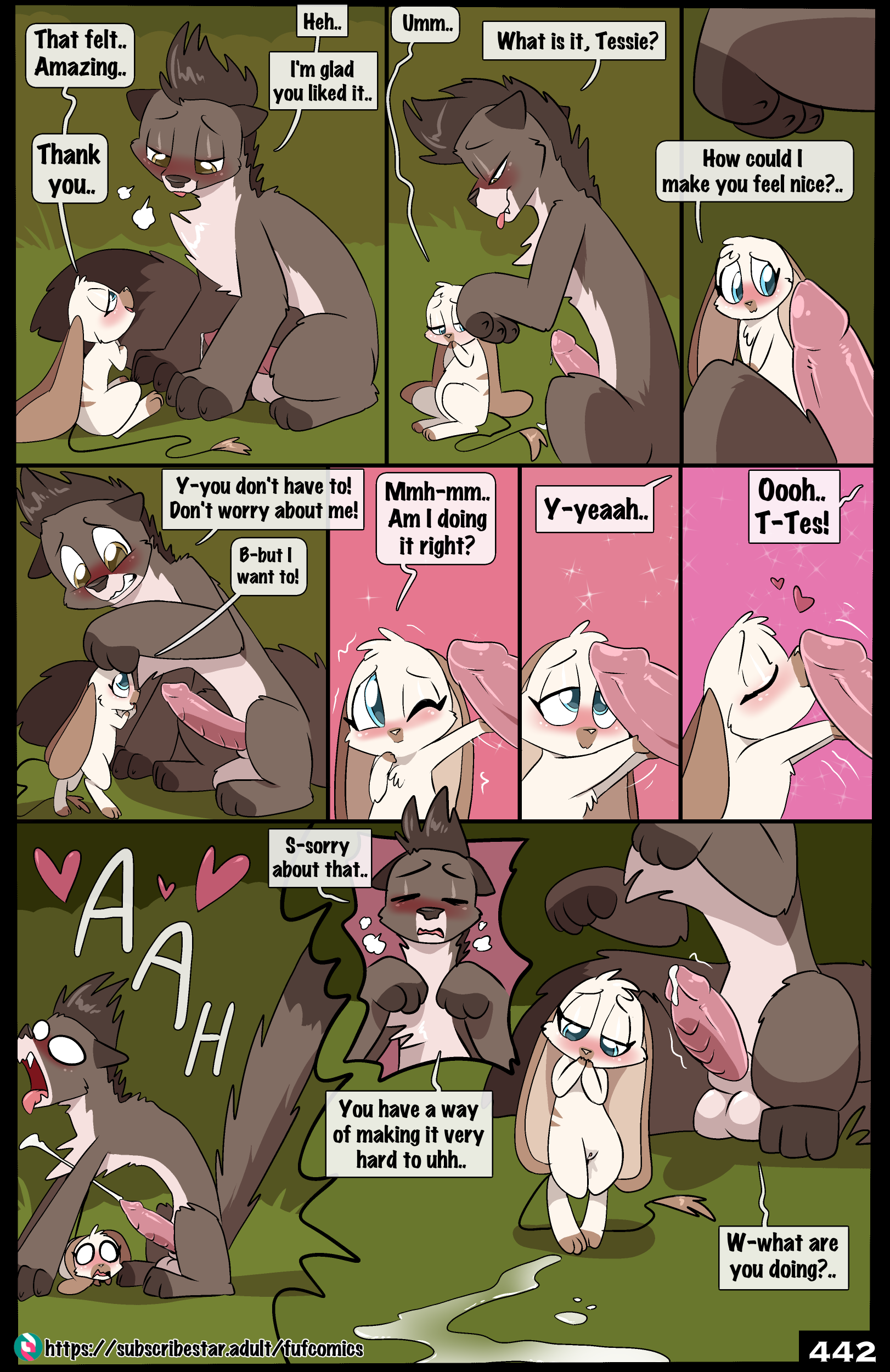 Blazing A Trail by Fuf - page 443 of 444 - Furry Comics