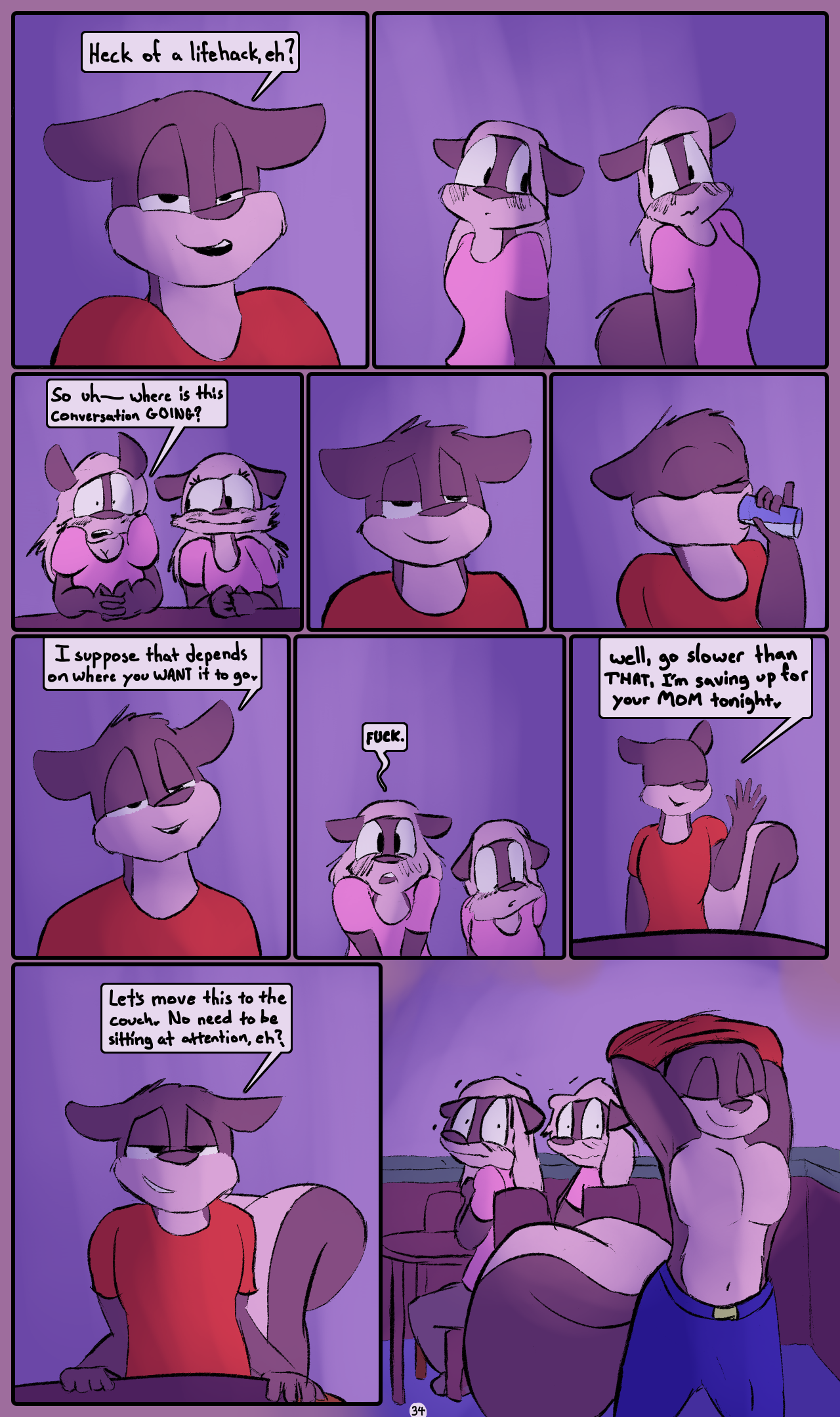 Brambletree Family Summer Break Part 1 by Dirty bunny - page 35 of 98 - Furry Comics, Bisexual