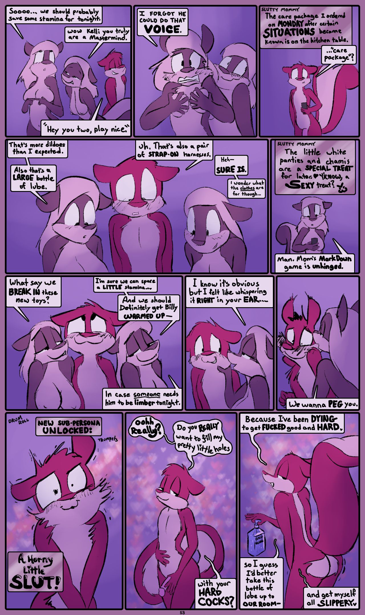 Brambletree Family Summer Break Part 1 by Dirty bunny - page 54 of 98 - Furry Comics, Bisexual