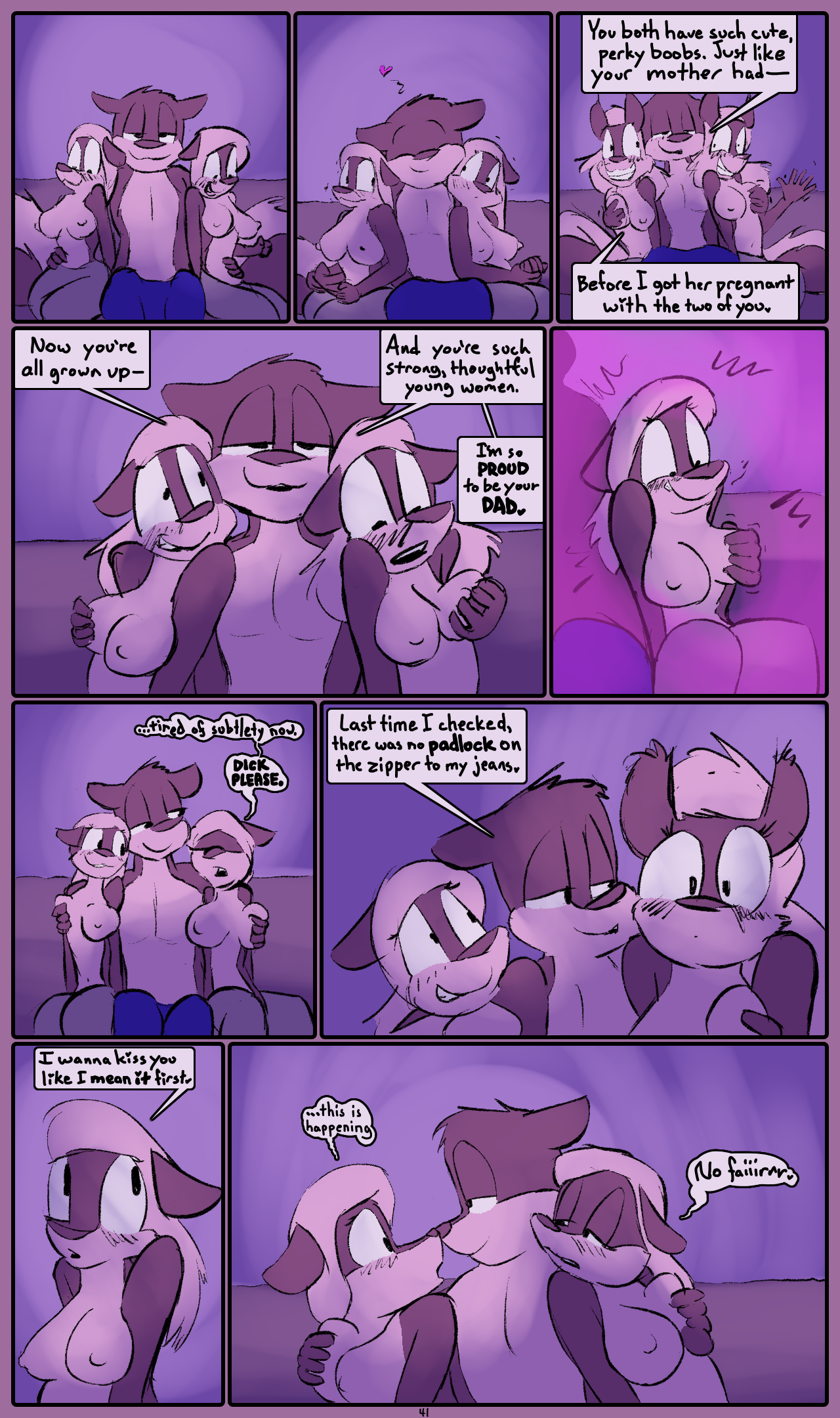 Brambletree Family Summer Break Part 1 by Dirty bunny - page 42 of 98 - Furry Comics, Bisexual