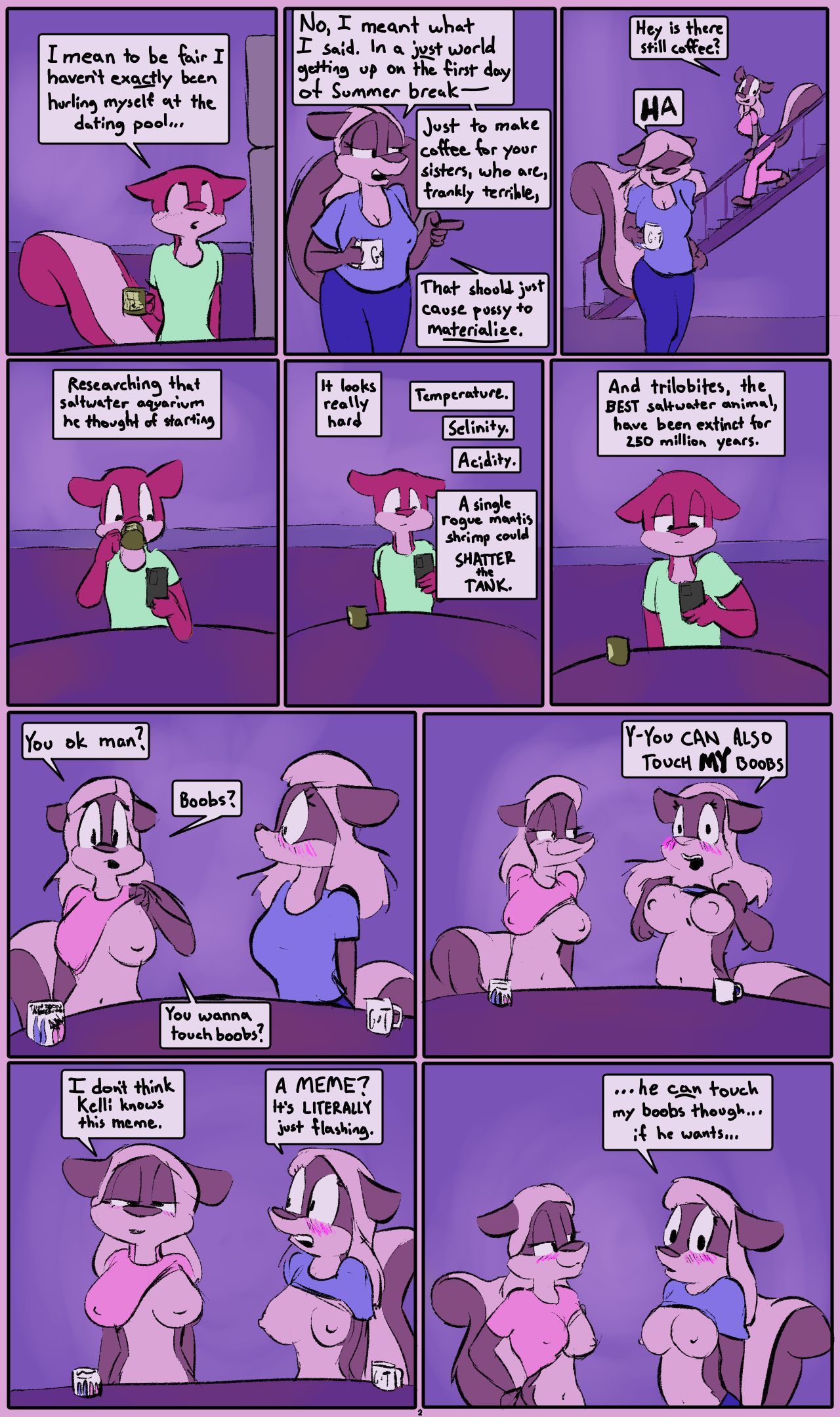 Brambletree Family Summer Break Part 1 by Dirty bunny - page 3 of 98 - Furry Comics, Bisexual