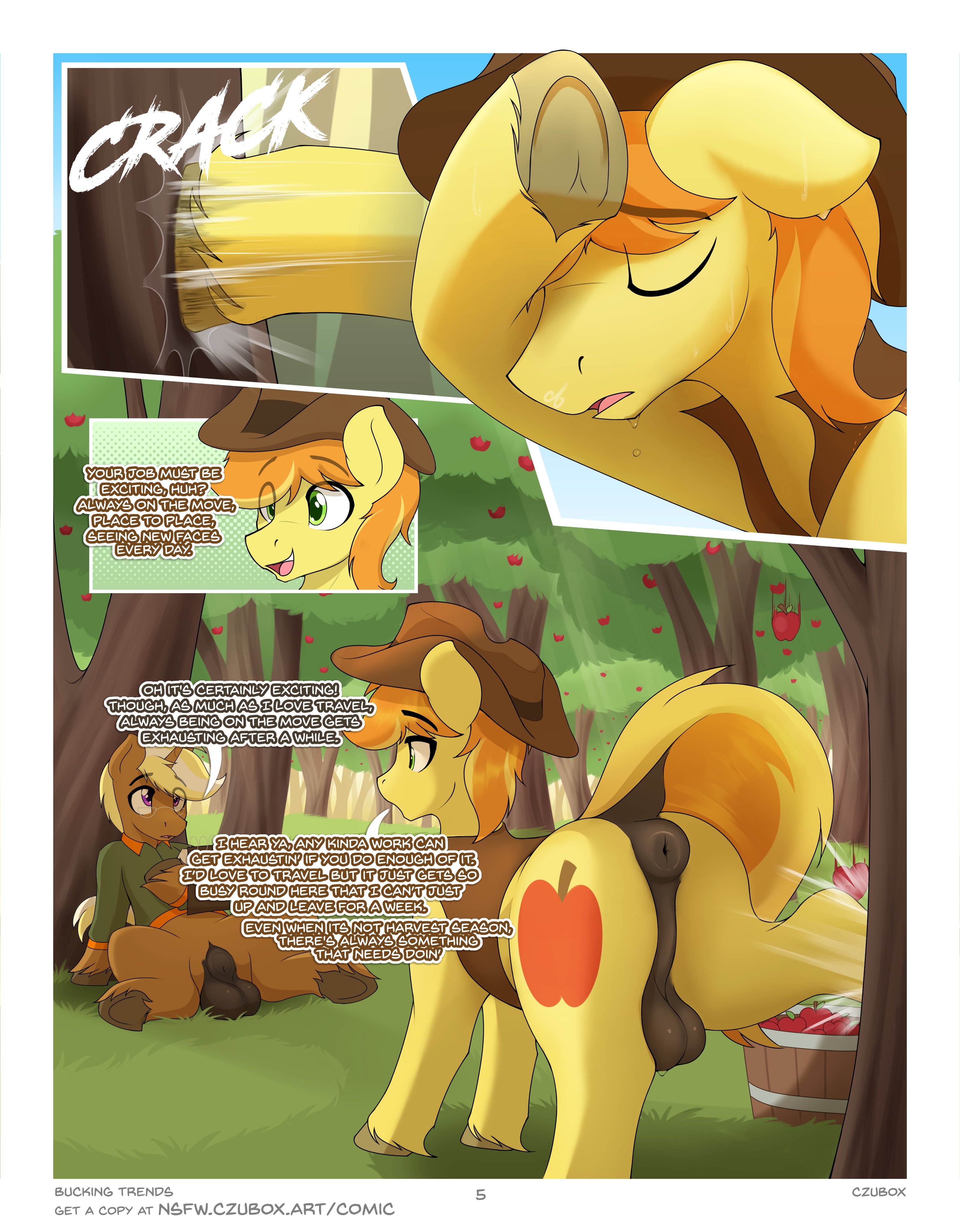 Bucking Trends by czu - page 5 of 9 - Furry Comics, Parody: My Little Pony, Gay