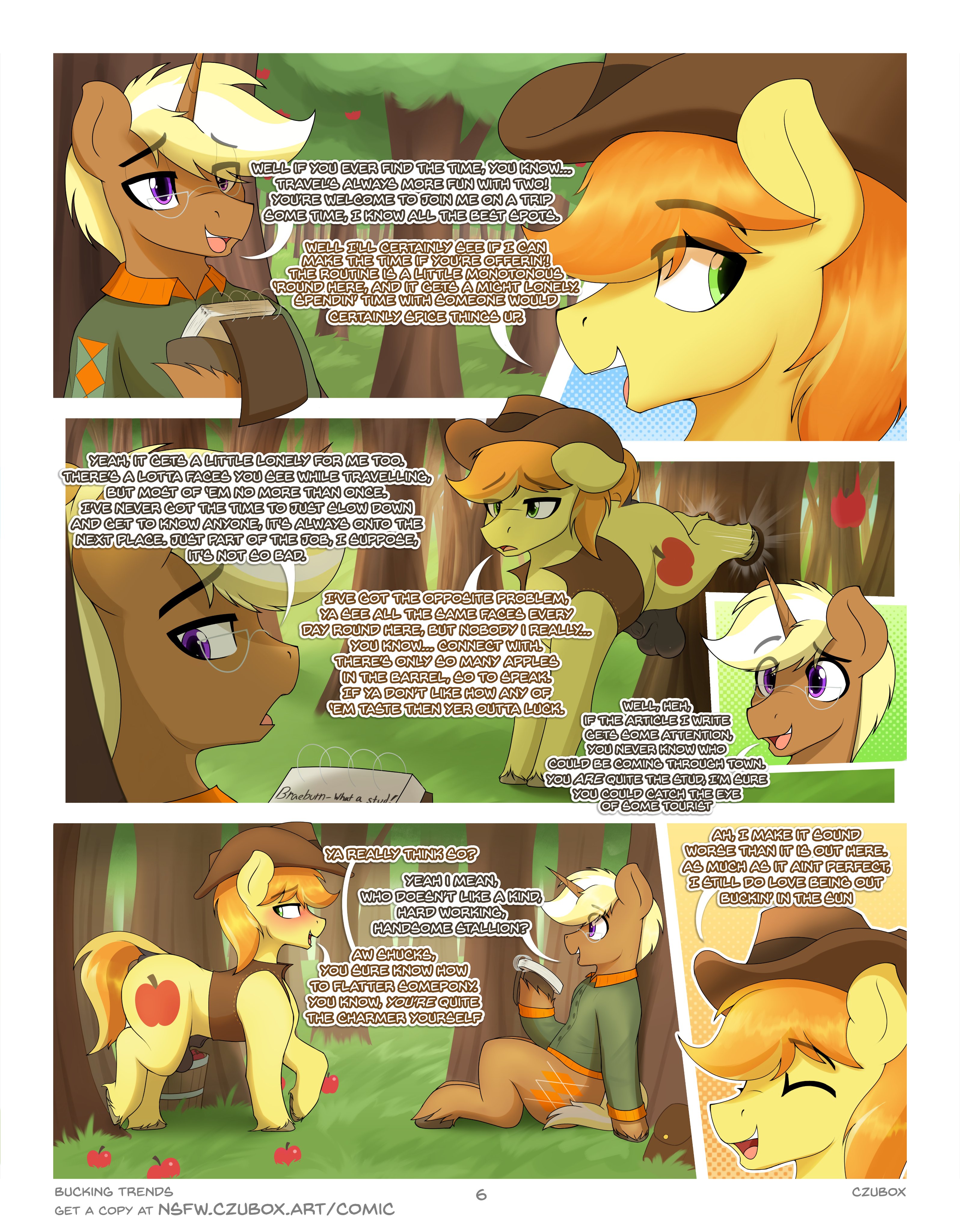 Bucking Trends by czu - page 6 of 9 - Furry Comics, Parody: My Little Pony, Gay