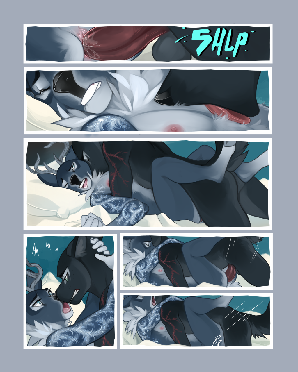 CinderFrost: Chapter #1 by Demicoeur - page 42 of 43 - Furry Comics, Gay