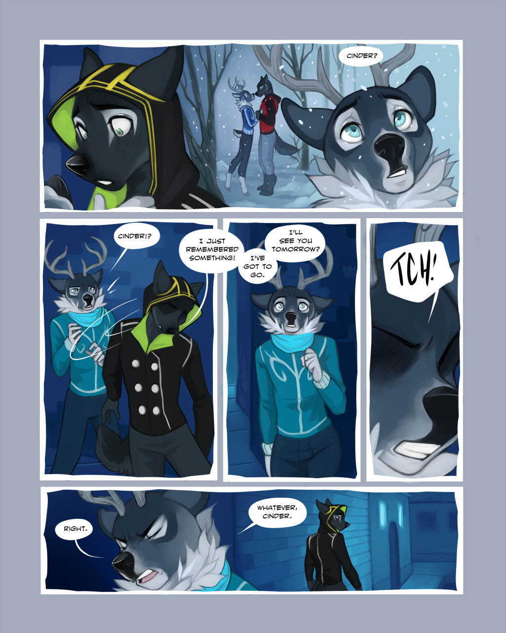 CinderFrost: Chapter #1 by Demicoeur - page 25 of 43 - Furry Comics, Gay