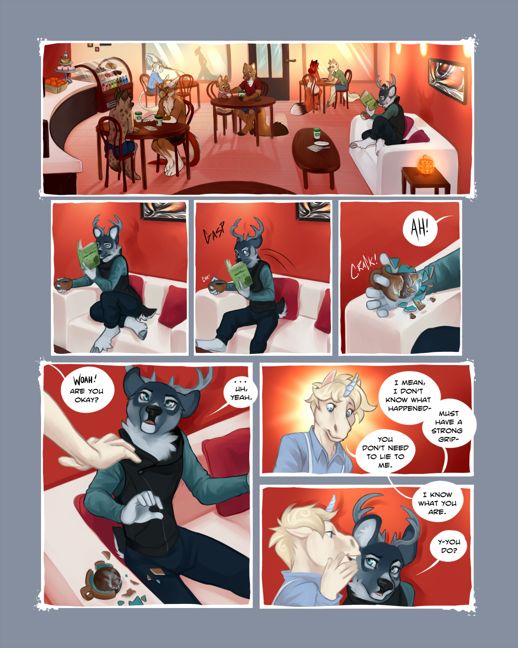 CinderFrost: Chapter #1 by Demicoeur - page 4 of 43 - Furry Comics, Gay
