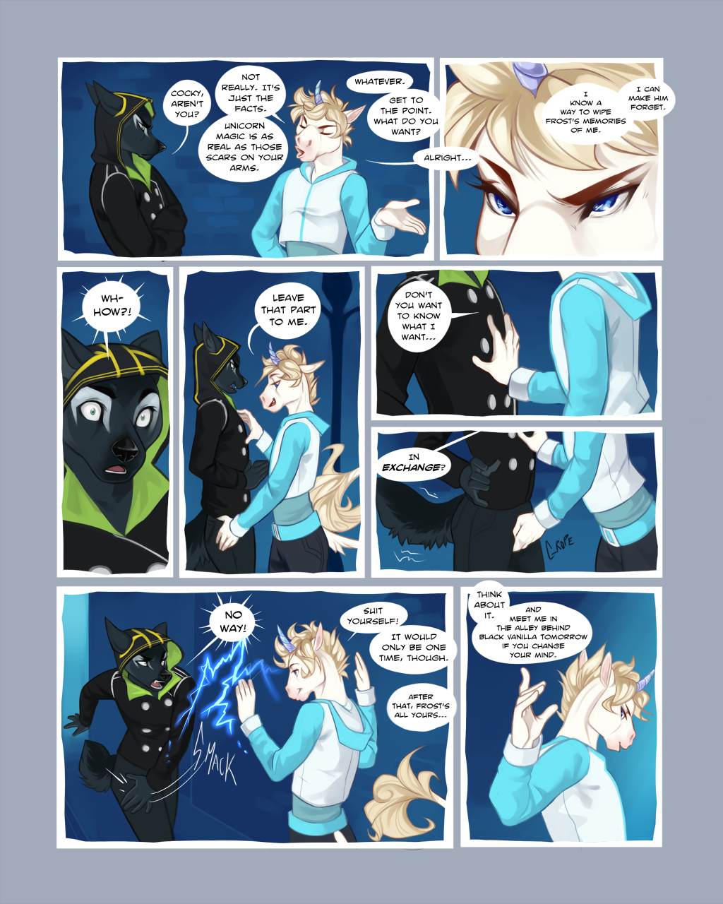 CinderFrost: Chapter #1 by Demicoeur - page 27 of 43 - Furry Comics, Gay