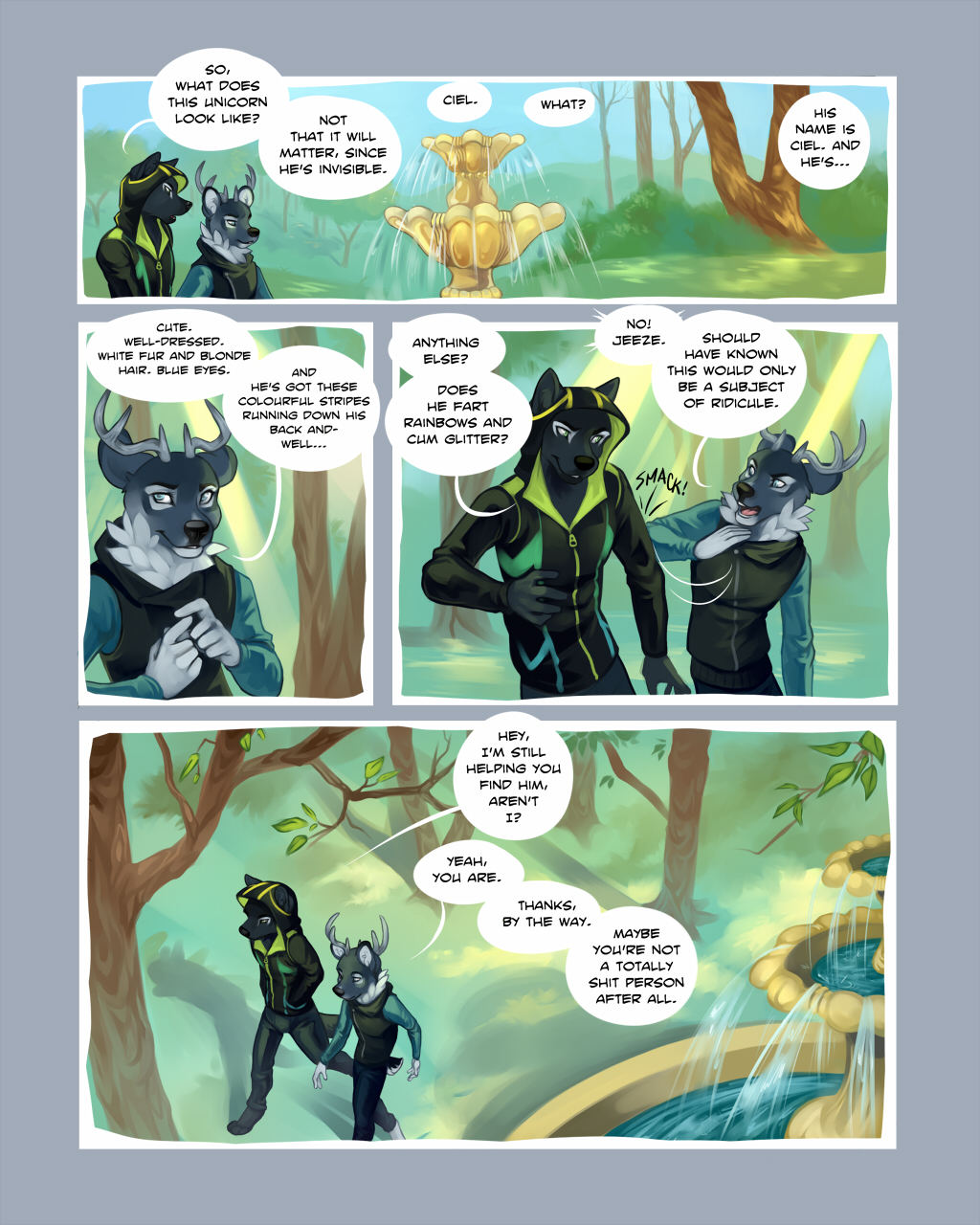CinderFrost: Chapter #1 by Demicoeur - page 15 of 43 - Furry Comics, Gay