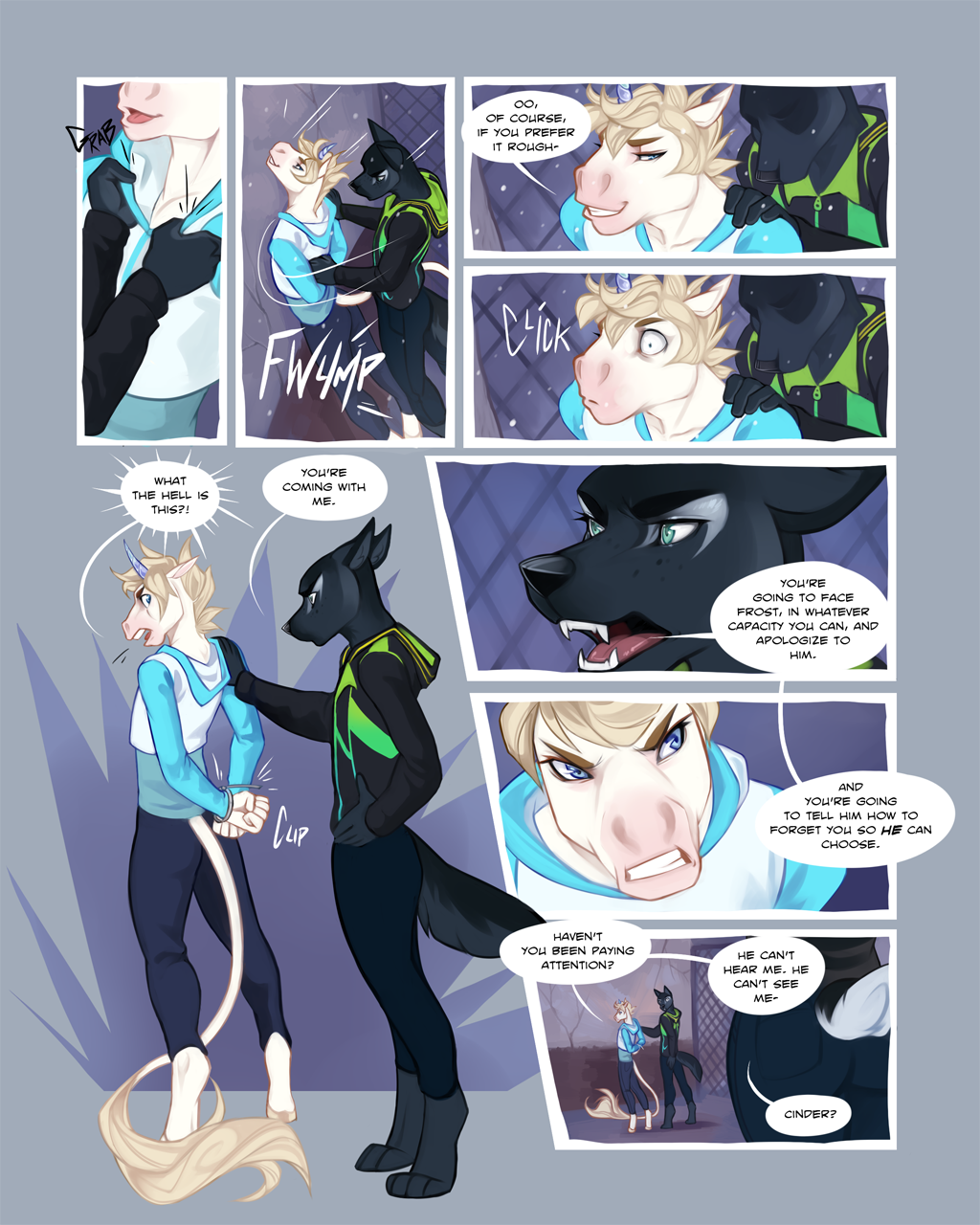 CinderFrost: Chapter #1 by Demicoeur - page 33 of 43 - Furry Comics, Gay