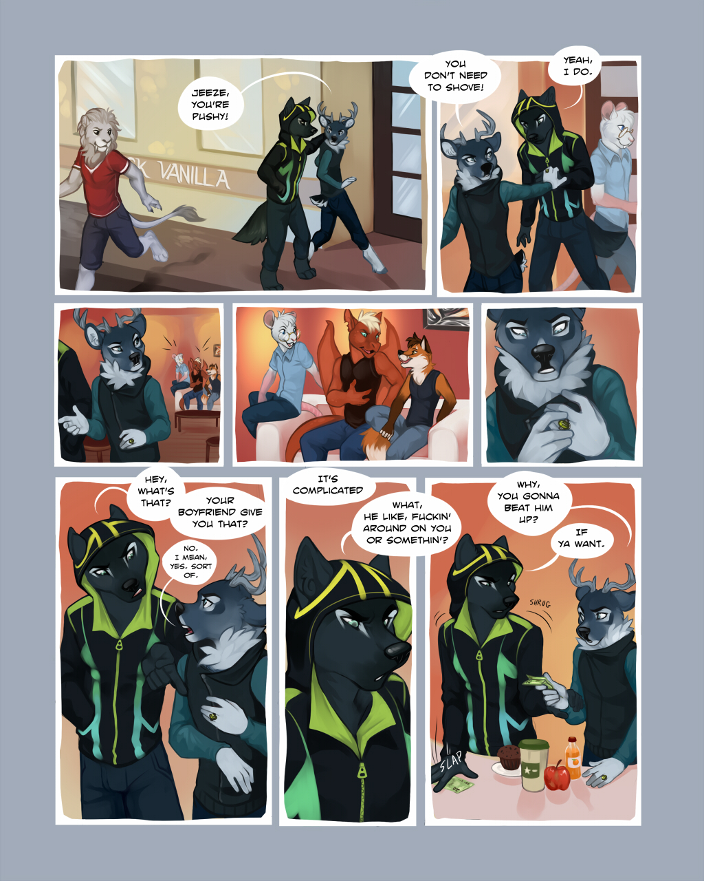 CinderFrost: Chapter #1 by Demicoeur - page 13 of 43 - Furry Comics, Gay
