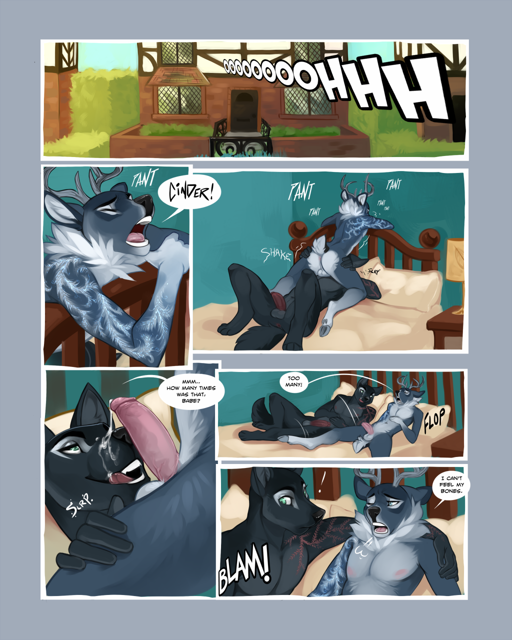 CinderFrost: Chapter #2 by Demicoeur - page 2 of 30 - Furry Comics, Gay