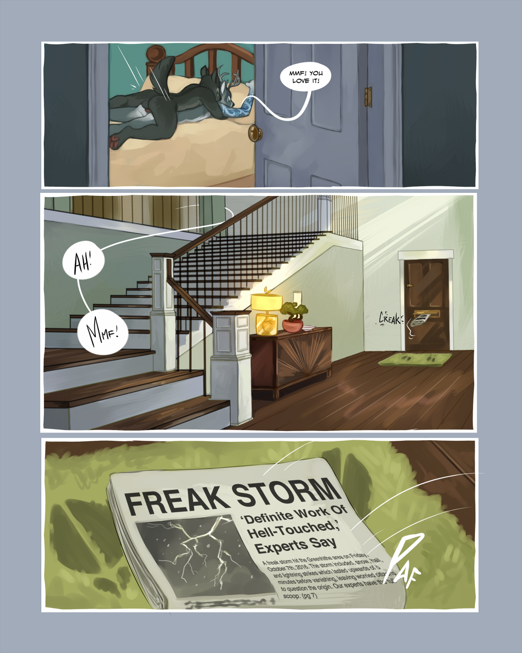 CinderFrost: Chapter #2 by Demicoeur - page 4 of 30 - Furry Comics, Gay