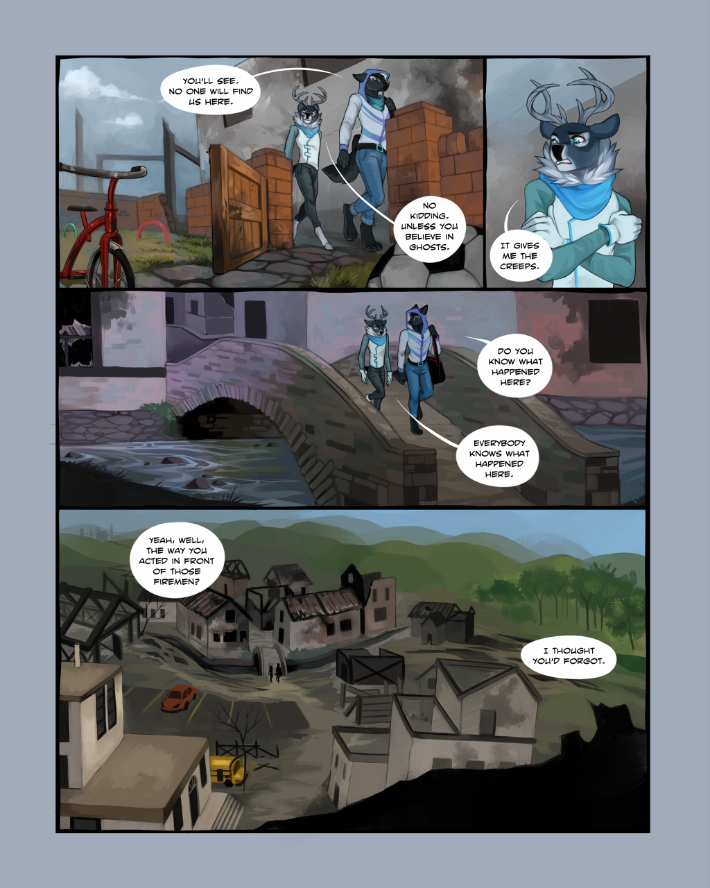 CinderFrost: Chapter #3 by Demicoeur - page 3 of 32 - Furry Comics, Gay
