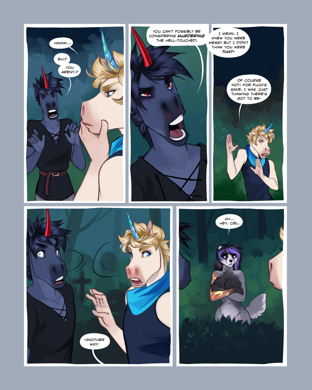 CinderFrost: Chapter #4 by Demicoeur - page 5 of 32 - Furry Comics, Gay