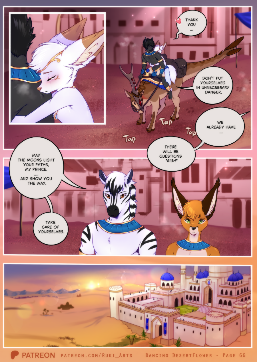 Dancing Desert Flower by rukifox - page 73 of 75 - Furry Comics, Gay