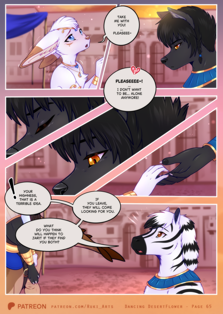 Dancing Desert Flower by rukifox - page 72 of 72 - Furry Comics, Gay
