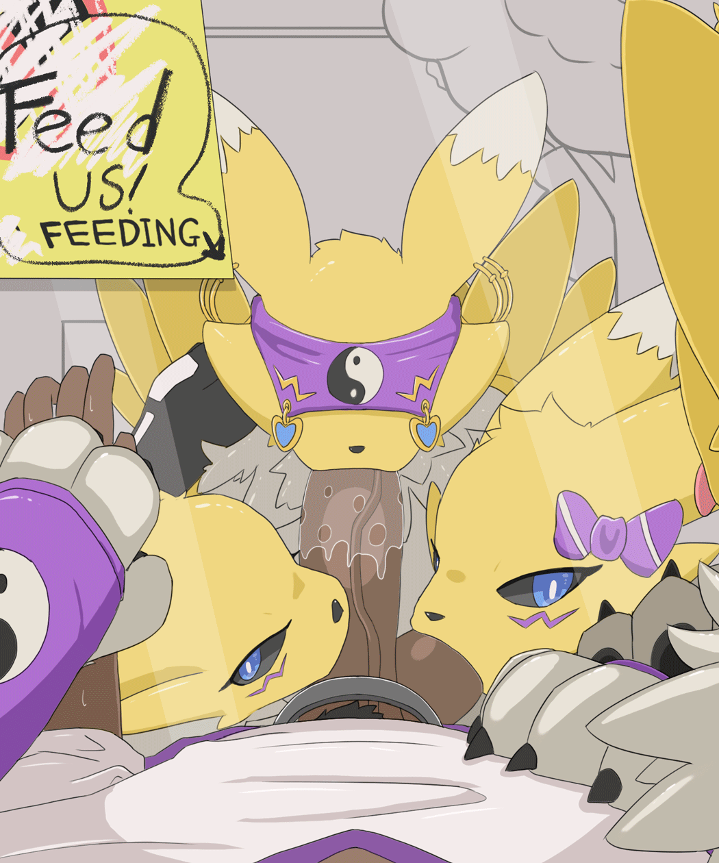 Do not feed the Renamon by Jingzhou14848 - page 29 of 29 - Furry Comics, Parody: Digimon