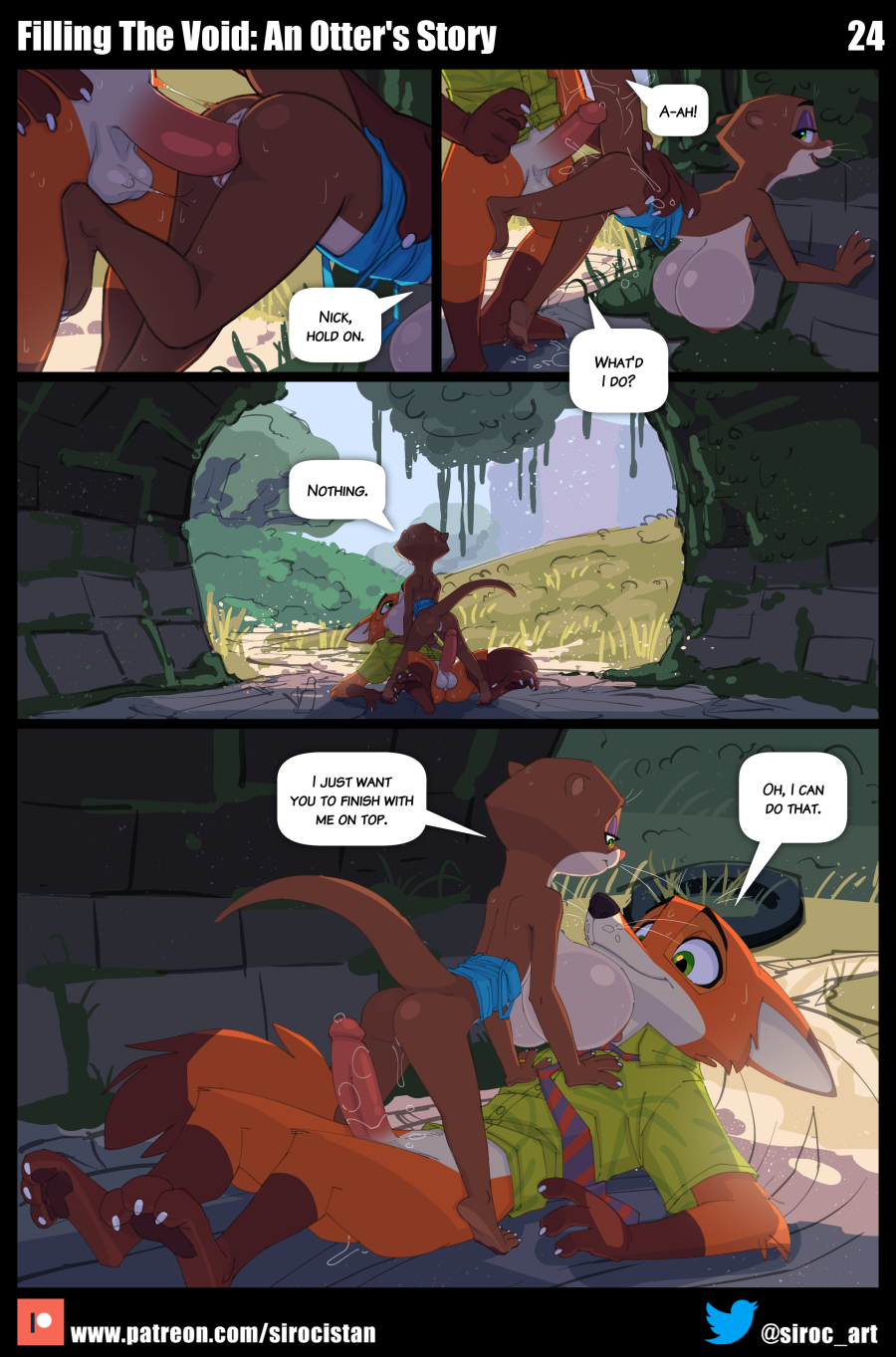 Filling the Void: An Otter's Story by Siroc - page 24 of 24 - Furry Comics