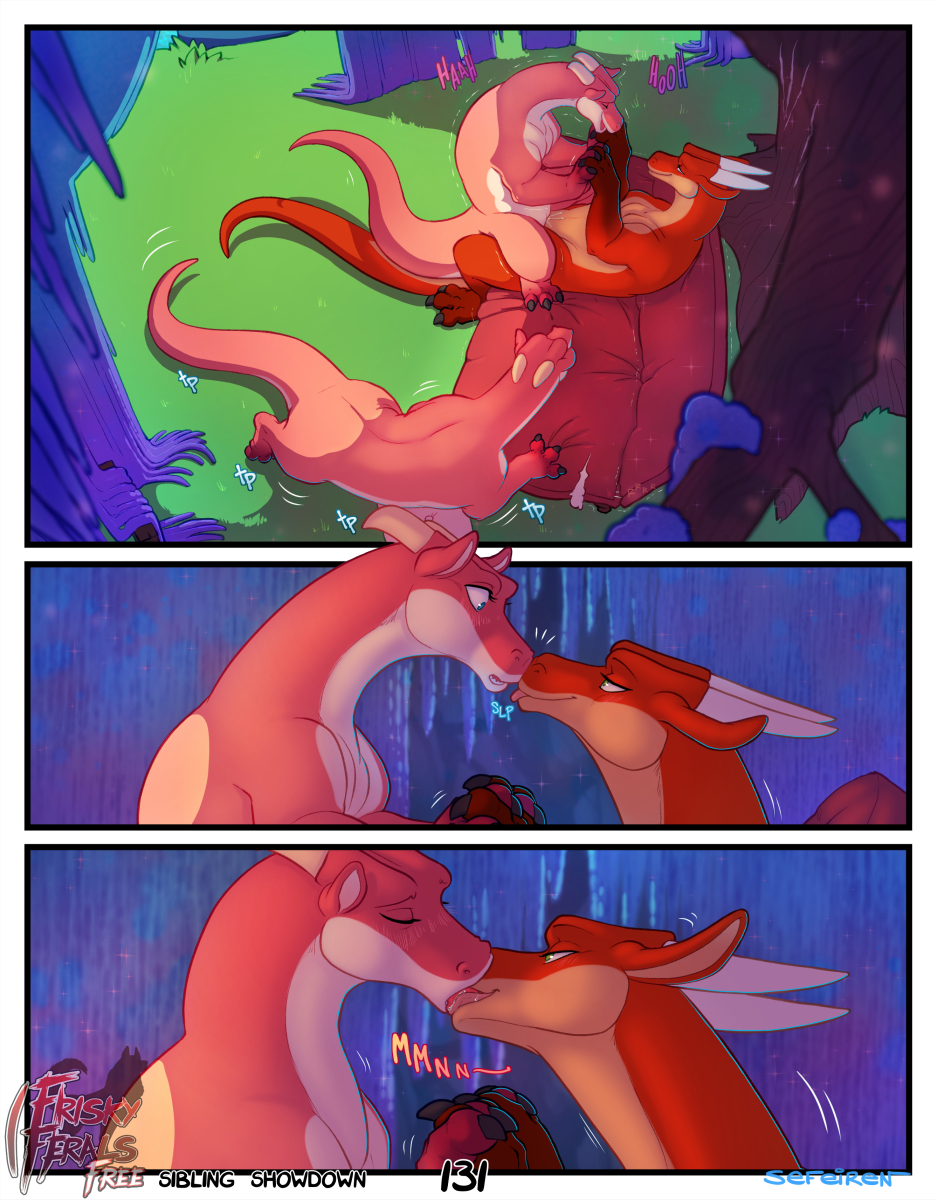 Frisky Ferals - Sibling Showdown by Sefeiren - page 131 of 132 - Furry Comics