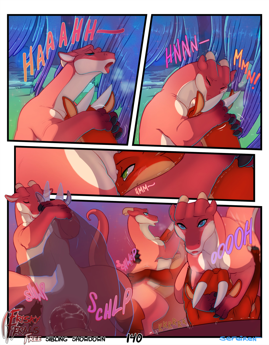 Frisky Ferals - Sibling Showdown by Sefeiren - page 140 of 140 - Furry Comics