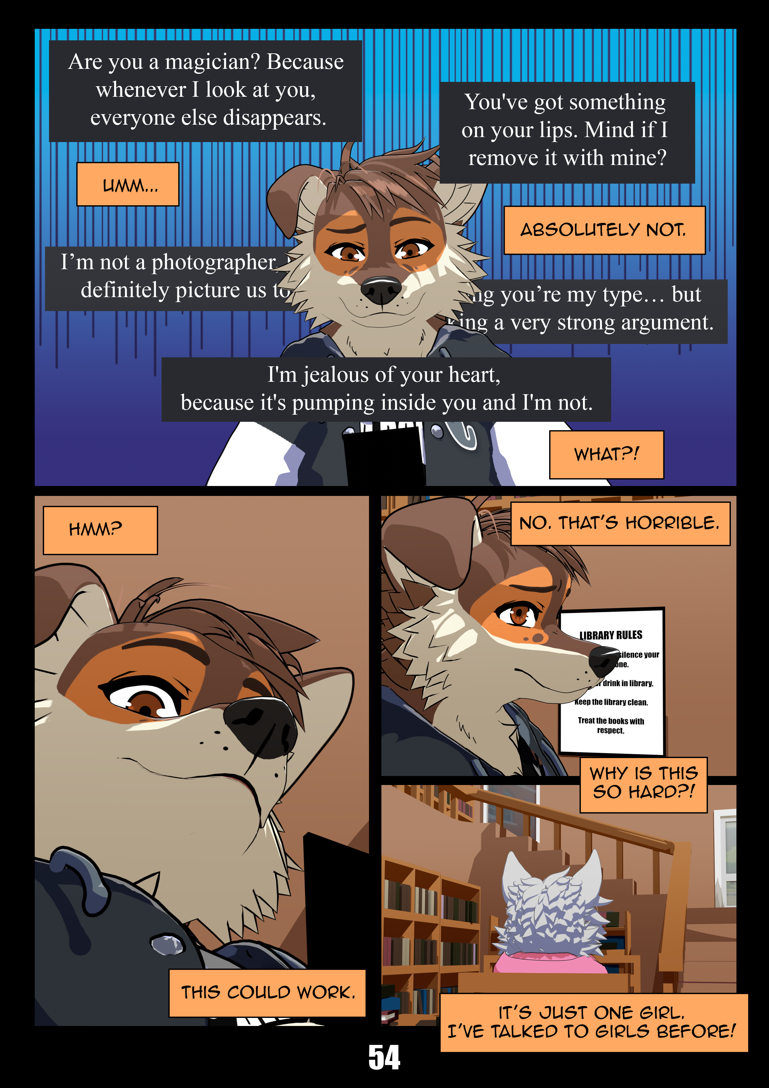 It's Complicated by ariesartist - page 54 of 58 - Furry Comics, Gay