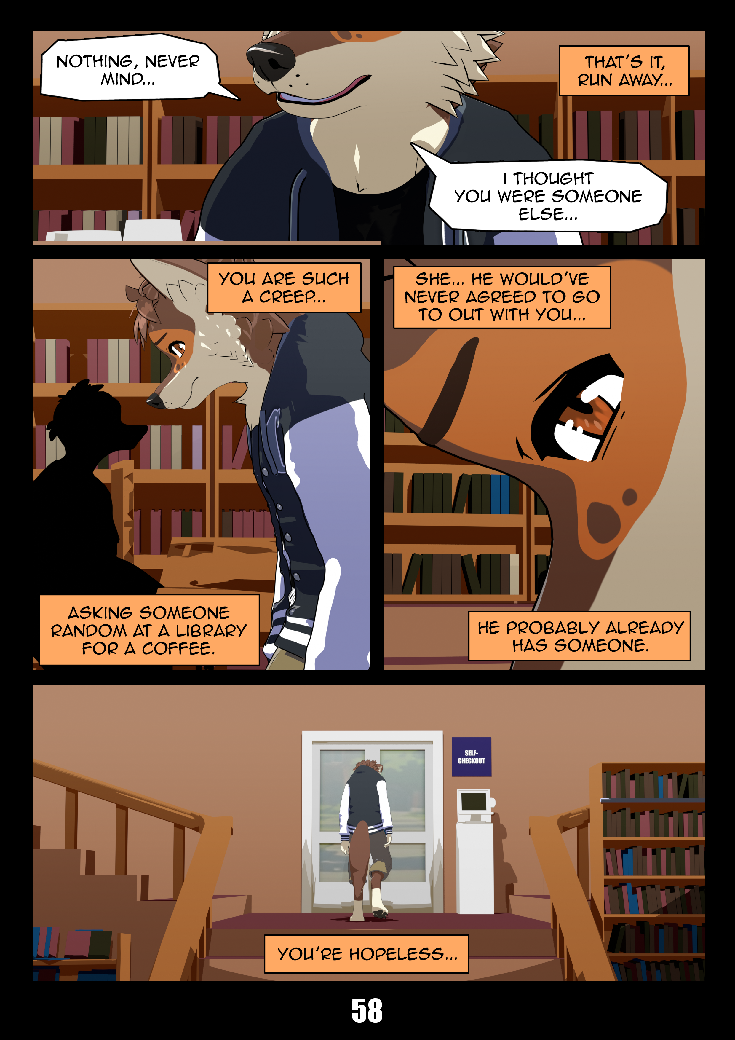It's Complicated by ariesartist - page 58 of 58 - Furry Comics, Gay