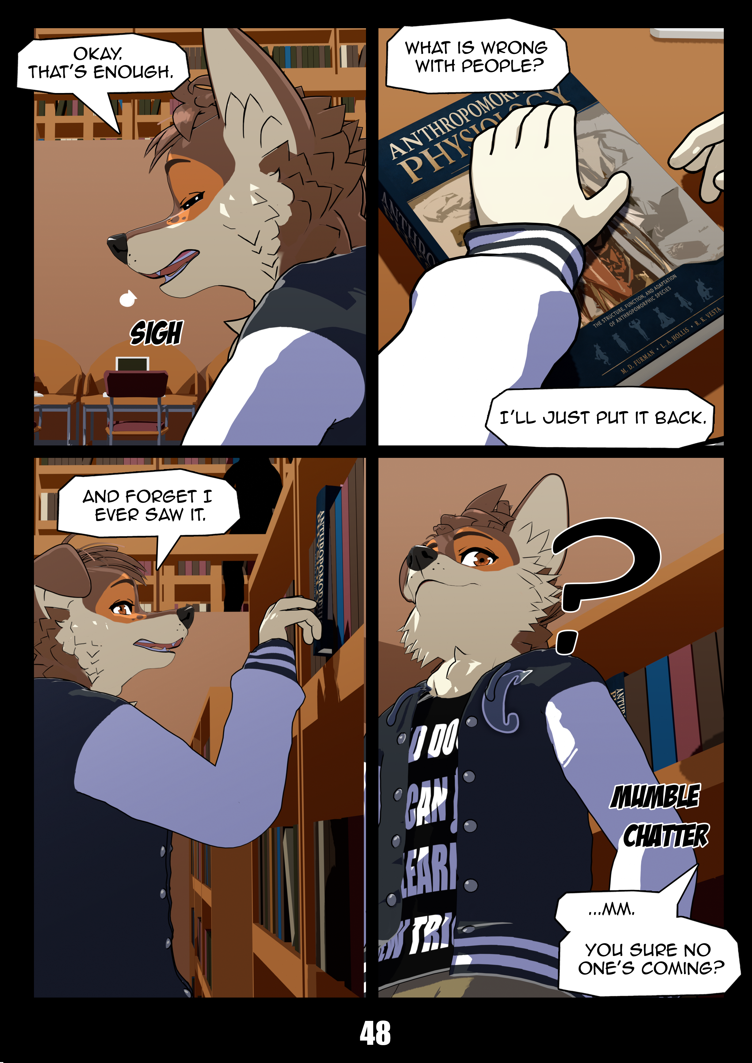 It's Complicated by ariesartist - page 48 of 48 - Furry Comics, Gay