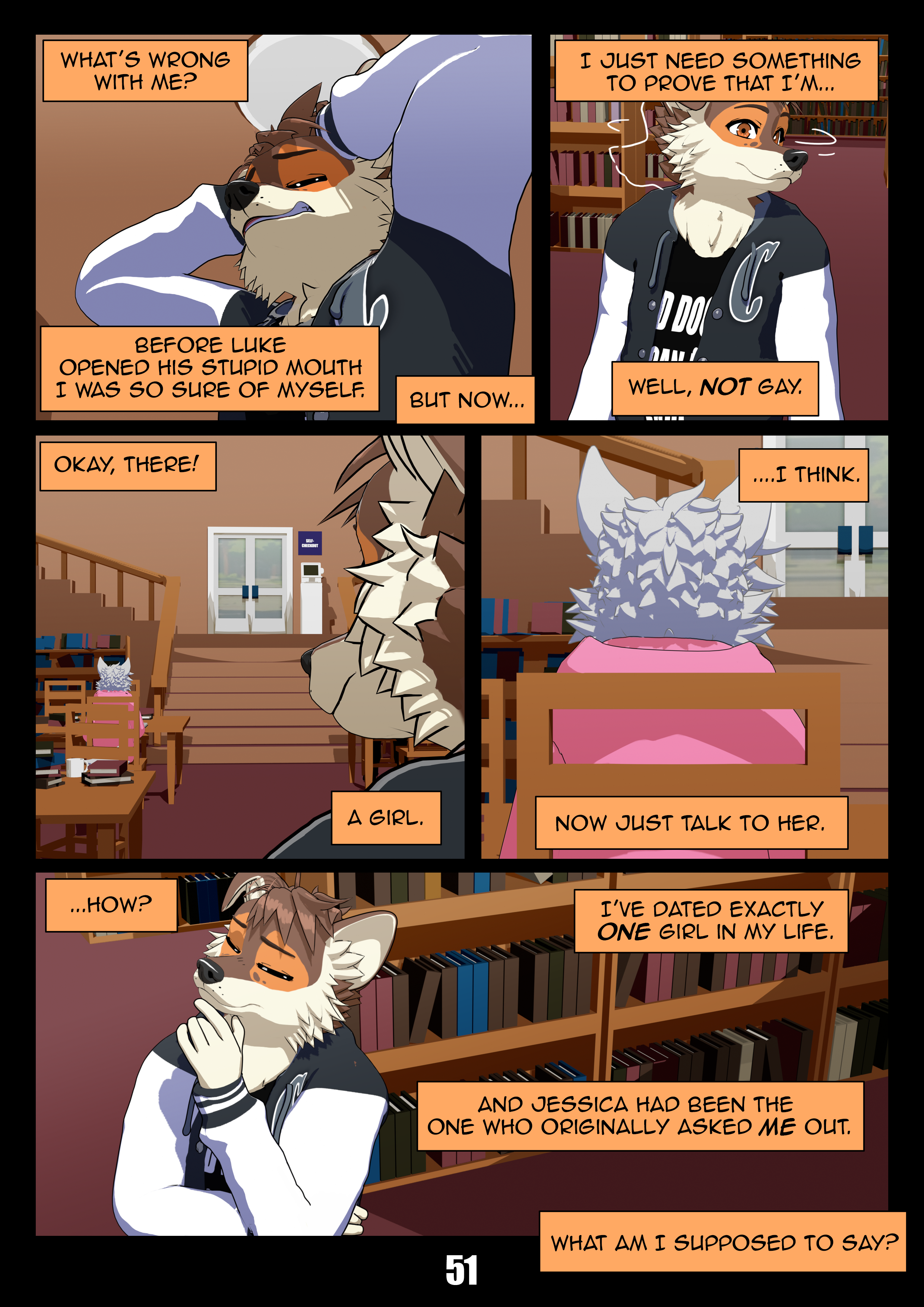 It's Complicated by ariesartist - page 51 of 58 - Furry Comics, Gay