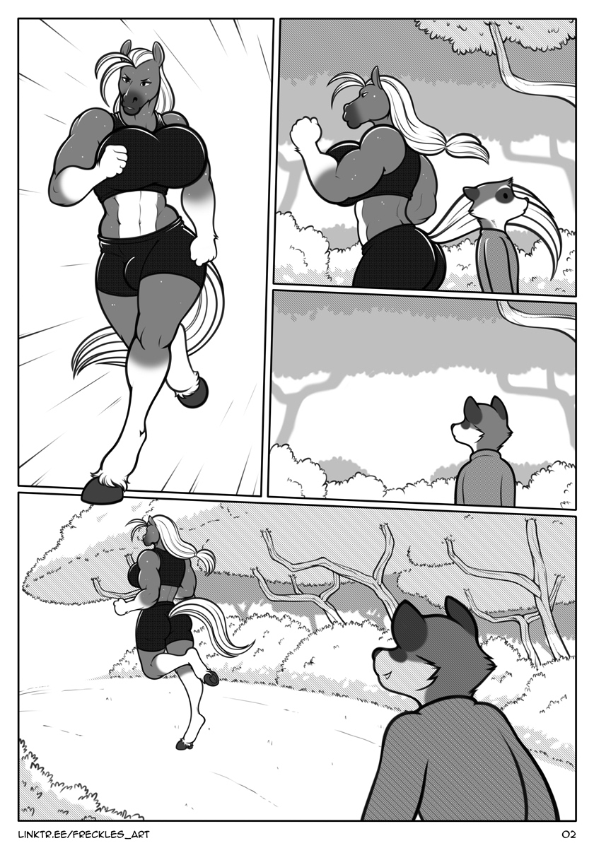 Juni's Strut by Freckles (artist) - page 3 of 11 - Furry Comics
