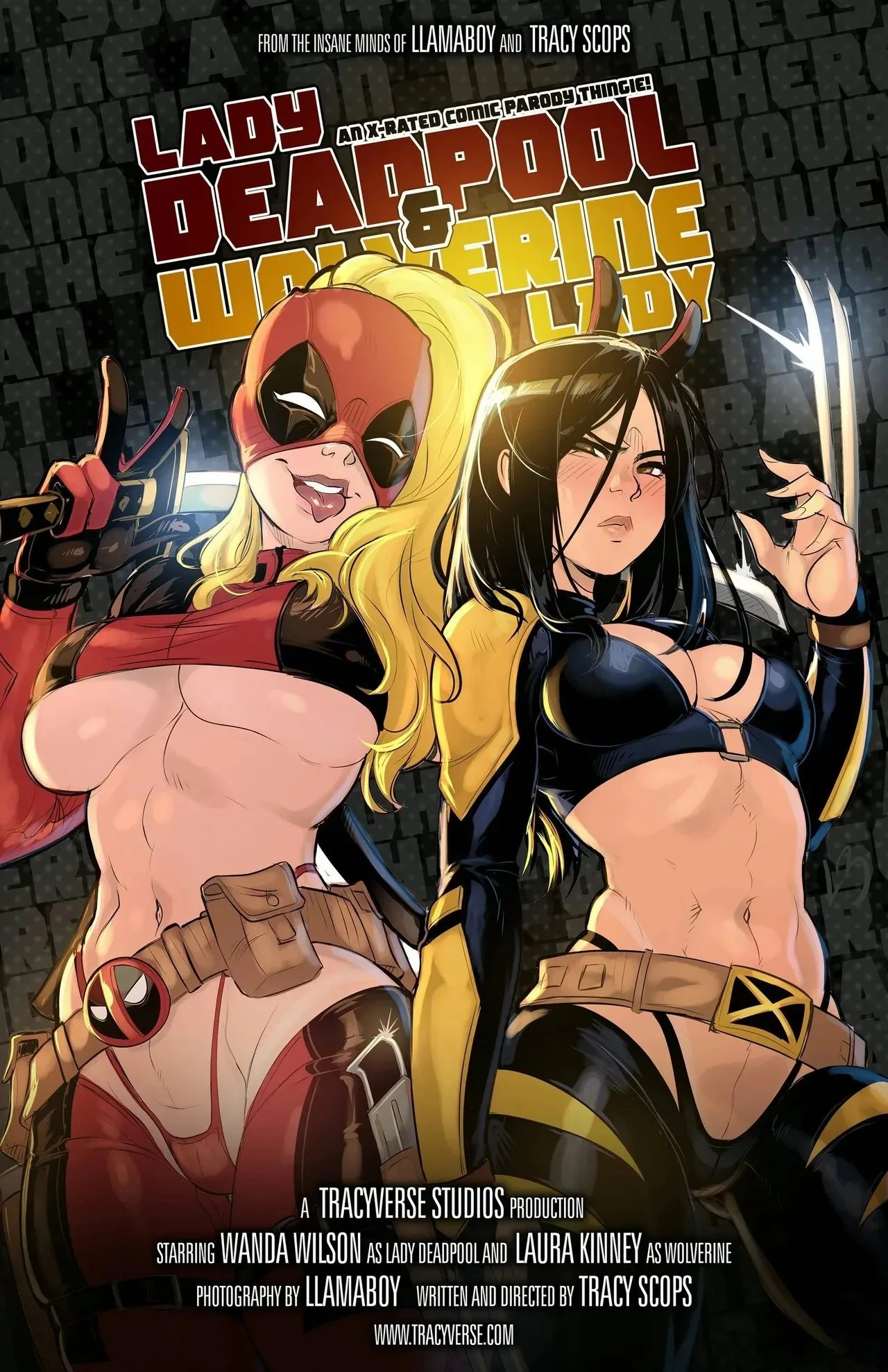 Lady Deadpool & Wolverine Lady: An X-rated Parody Thingie!