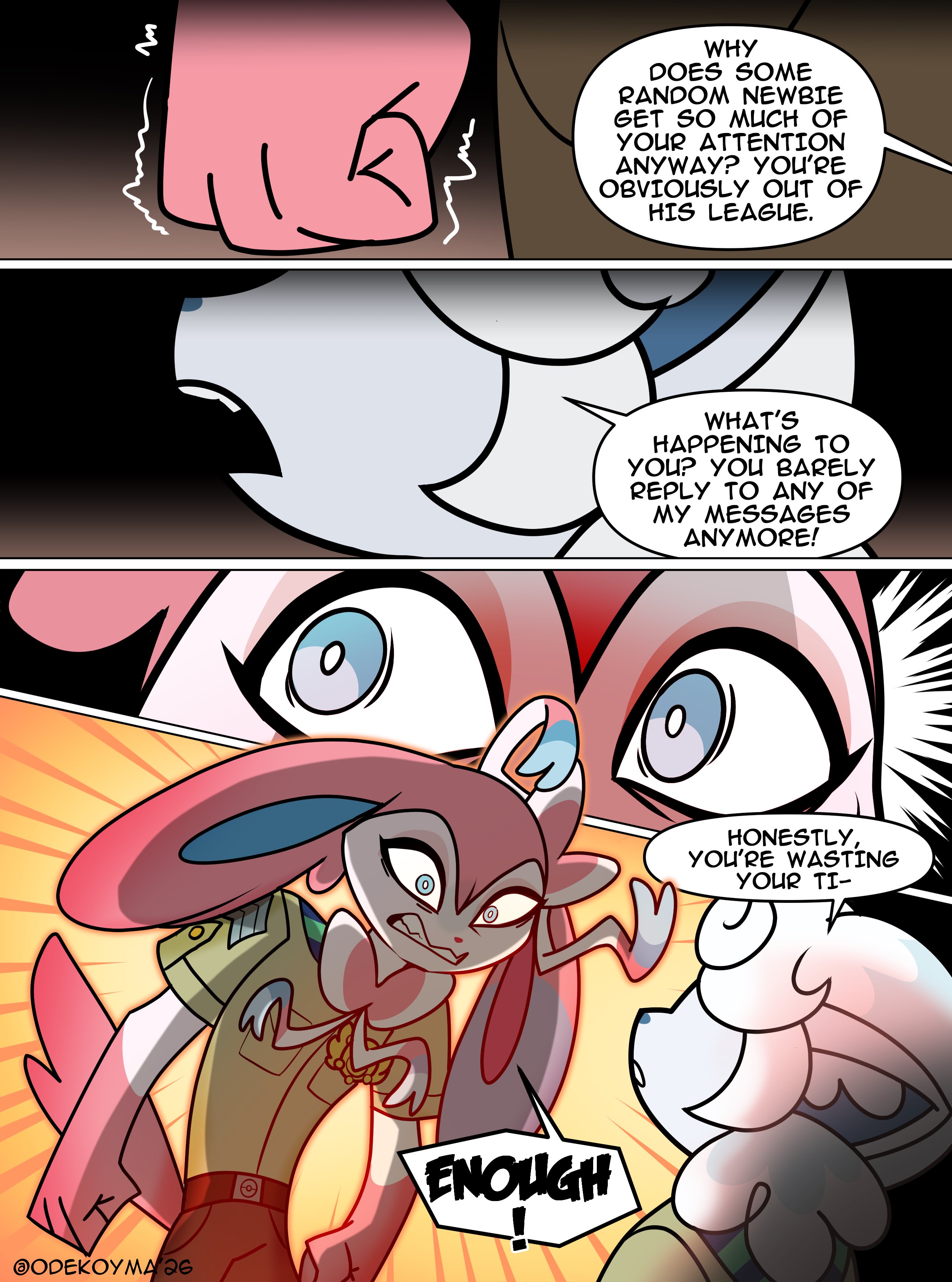 Lucky Star by odeko-yma - page 200 of 200 - Furry Comics, Parody: Pokémon, Straight