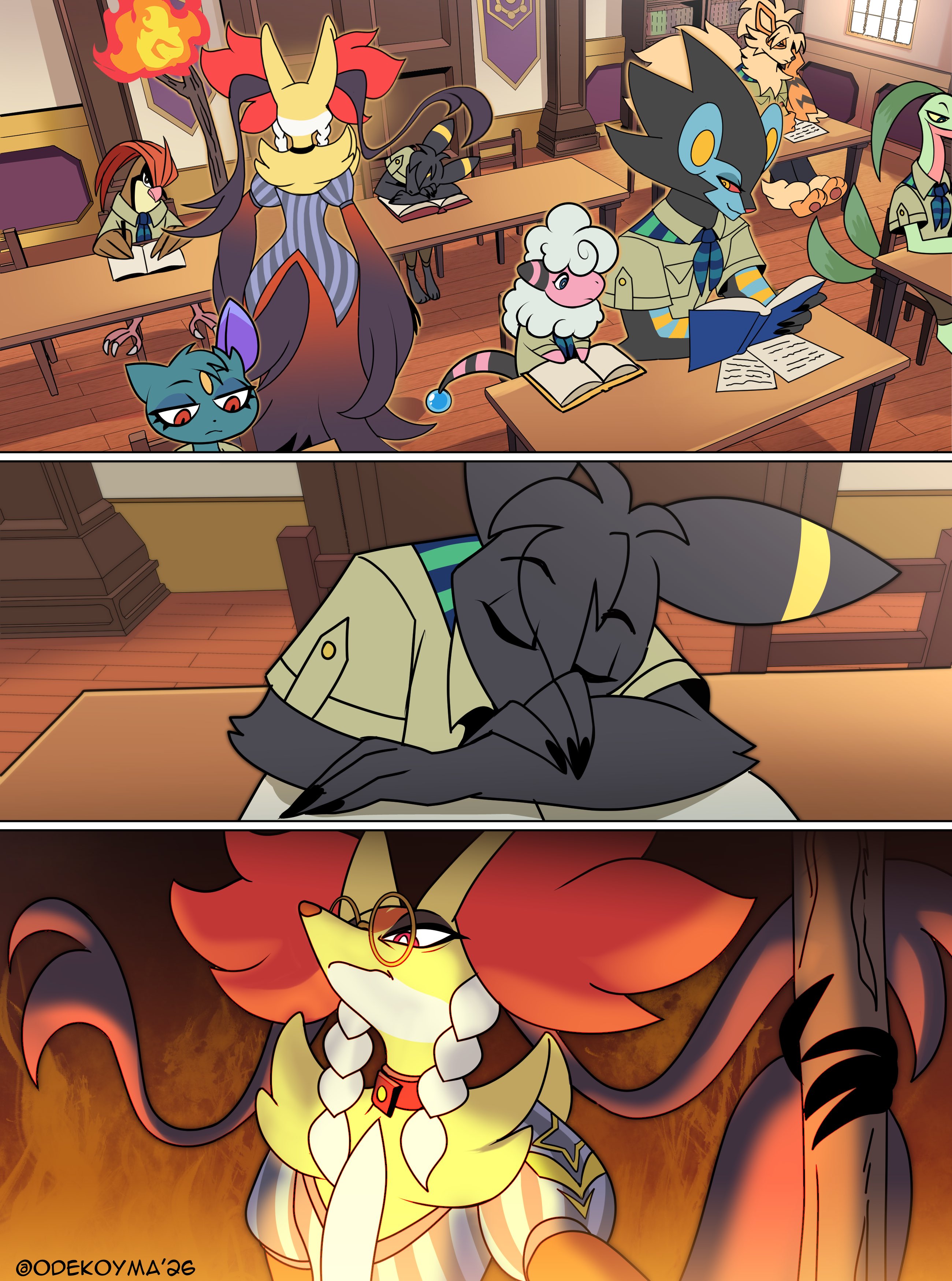 Lucky Star by odeko-yma - page 167 of 168 - Furry Comics, Parody: Pokémon, Straight