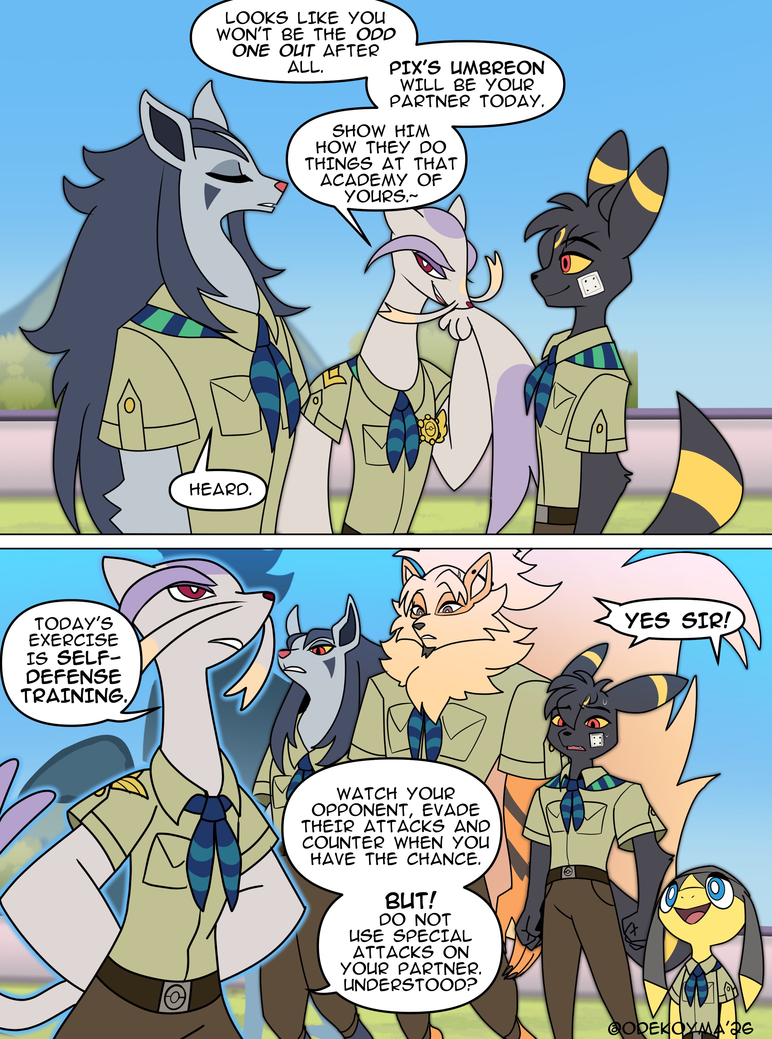 Lucky Star by odeko-yma - page 177 of 177 - Furry Comics, Parody: Pokémon, Straight