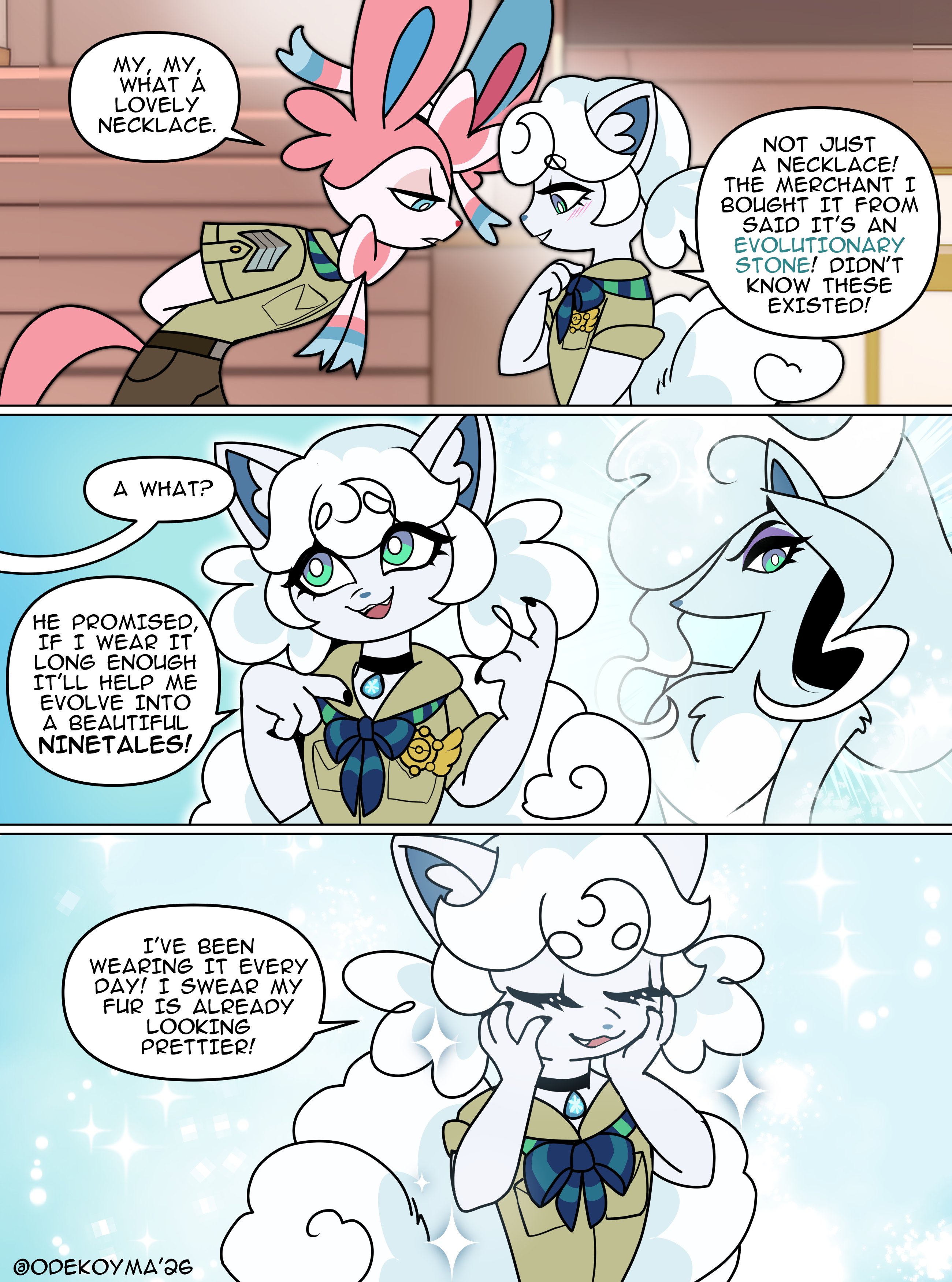 Lucky Star by odeko-yma - page 196 of 200 - Furry Comics, Parody: Pokémon, Straight