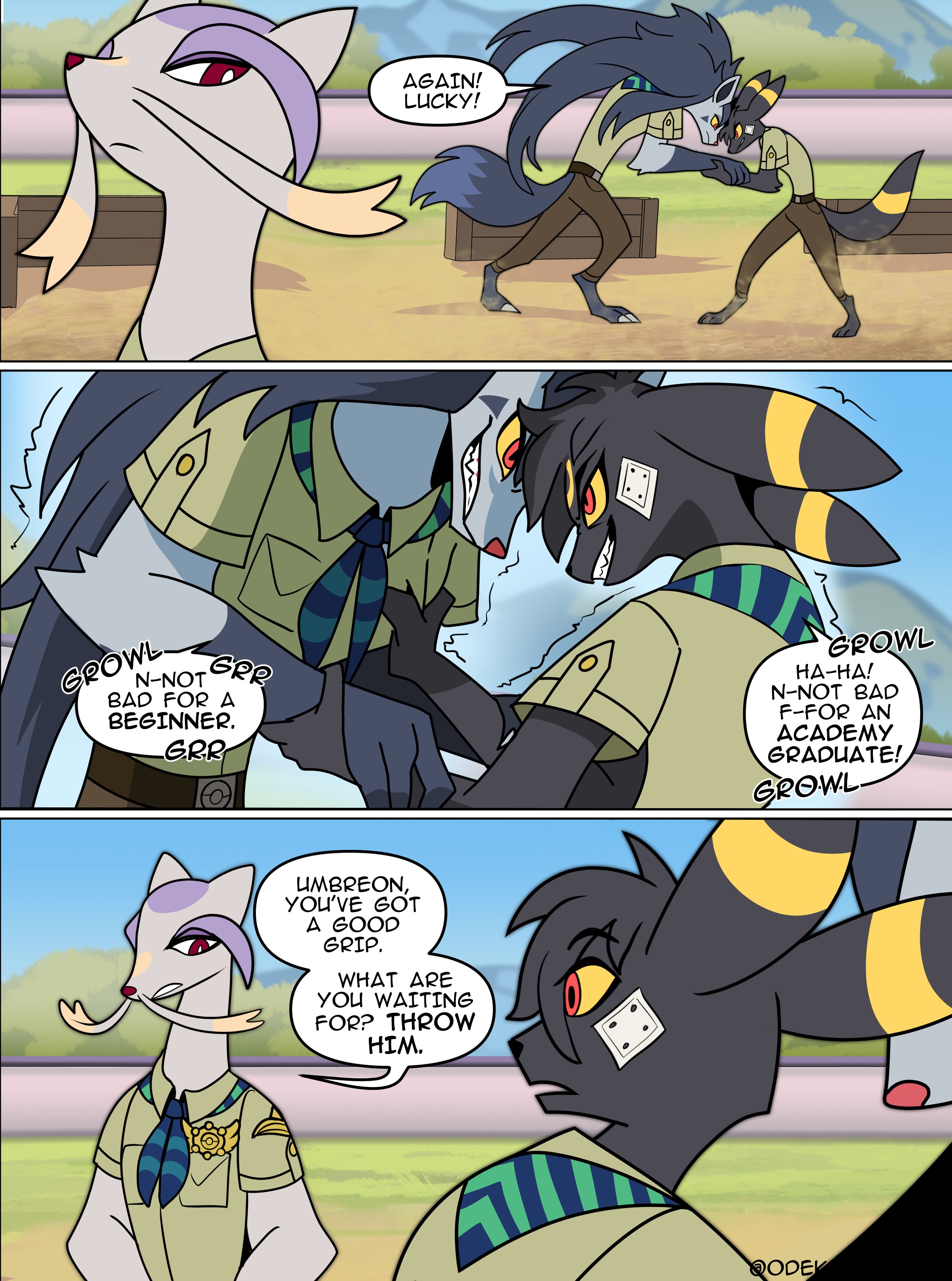 Lucky Star by odeko-yma - page 183 of 183 - Furry Comics, Parody: Pokémon, Straight