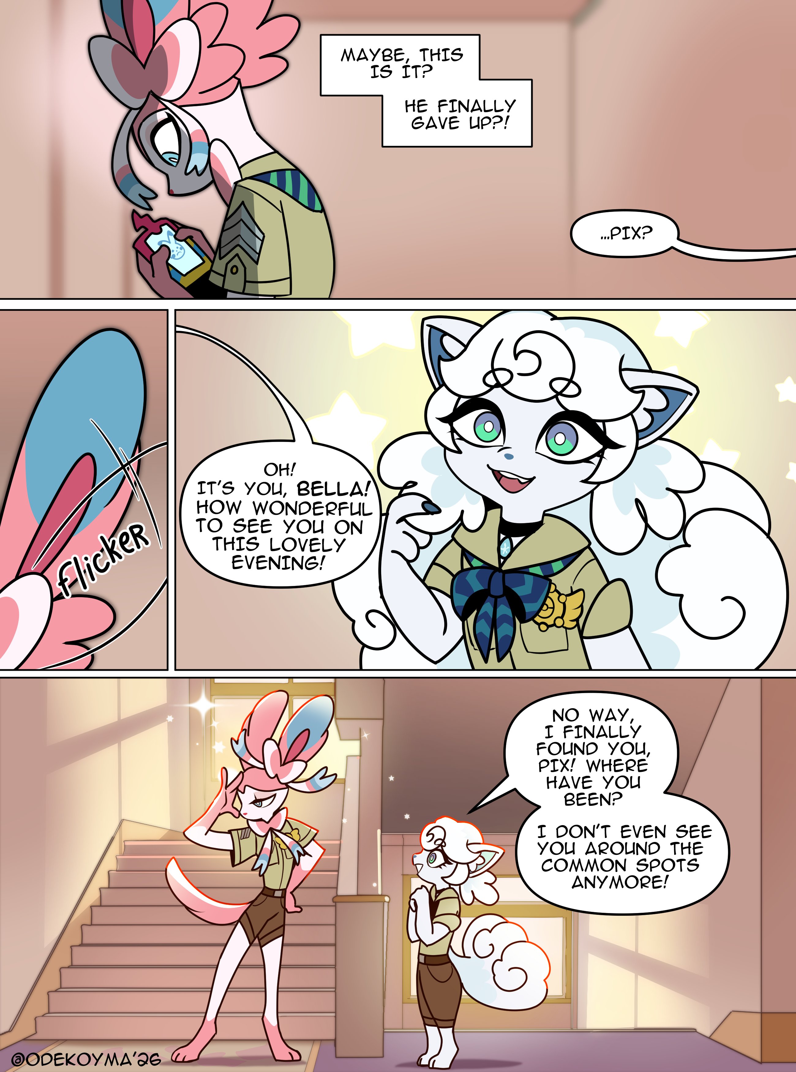 Lucky Star by odeko-yma - page 194 of 200 - Furry Comics, Parody: Pokémon, Straight