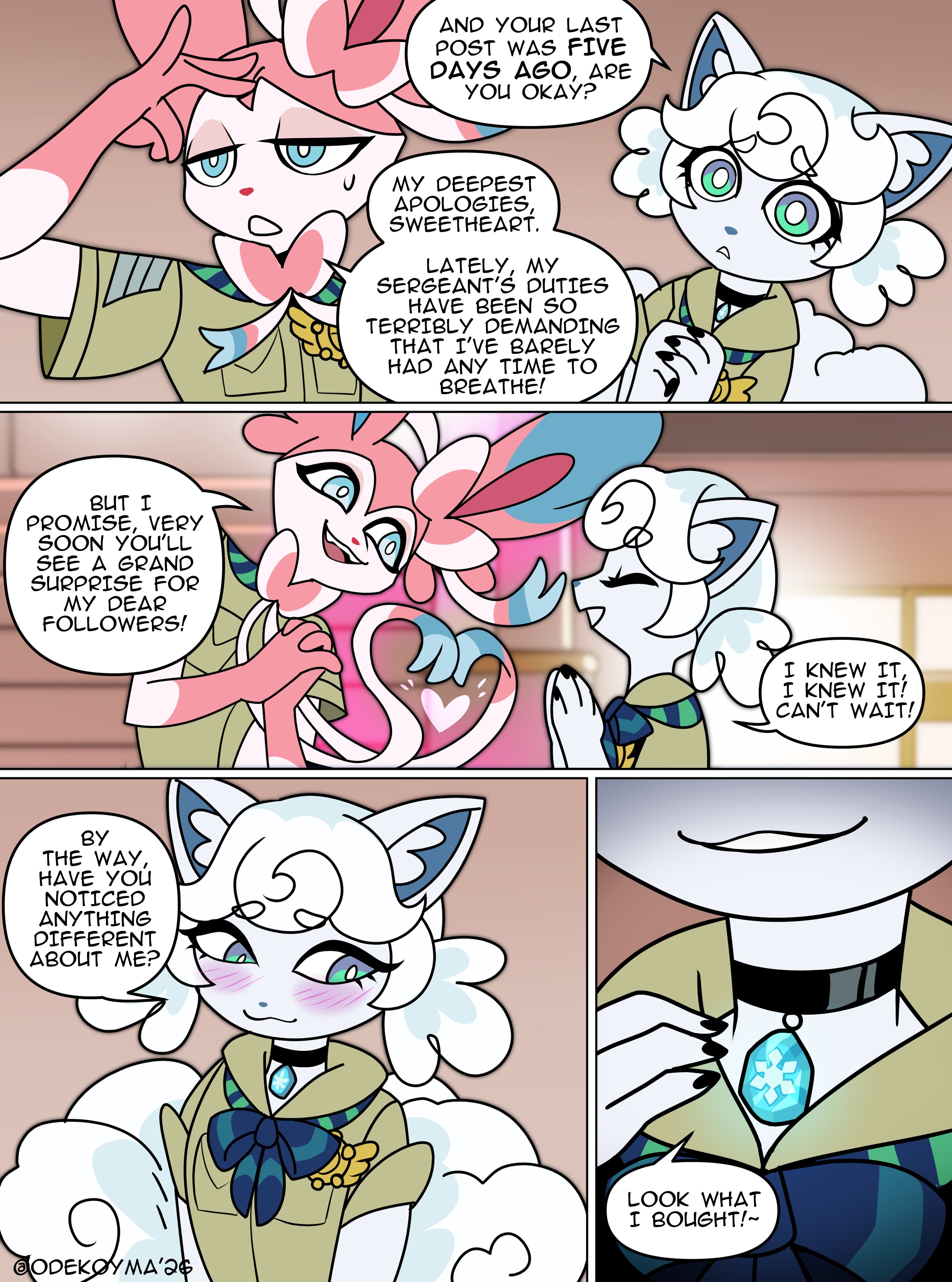 Lucky Star by odeko-yma - page 195 of 200 - Furry Comics, Parody: Pokémon, Straight