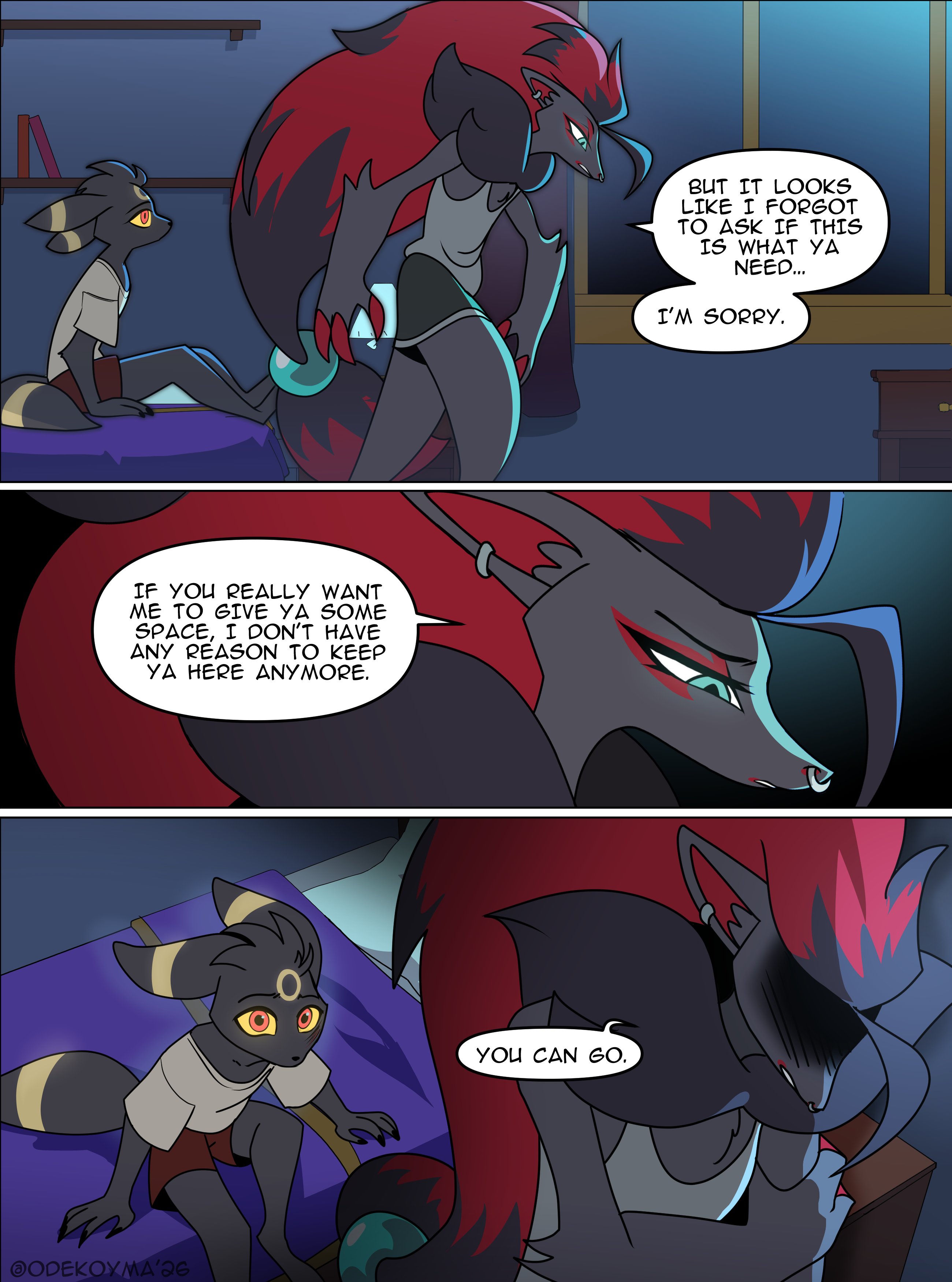 Lucky Star by odeko-yma - page 159 of 168 - Furry Comics, Parody: Pokémon, Straight
