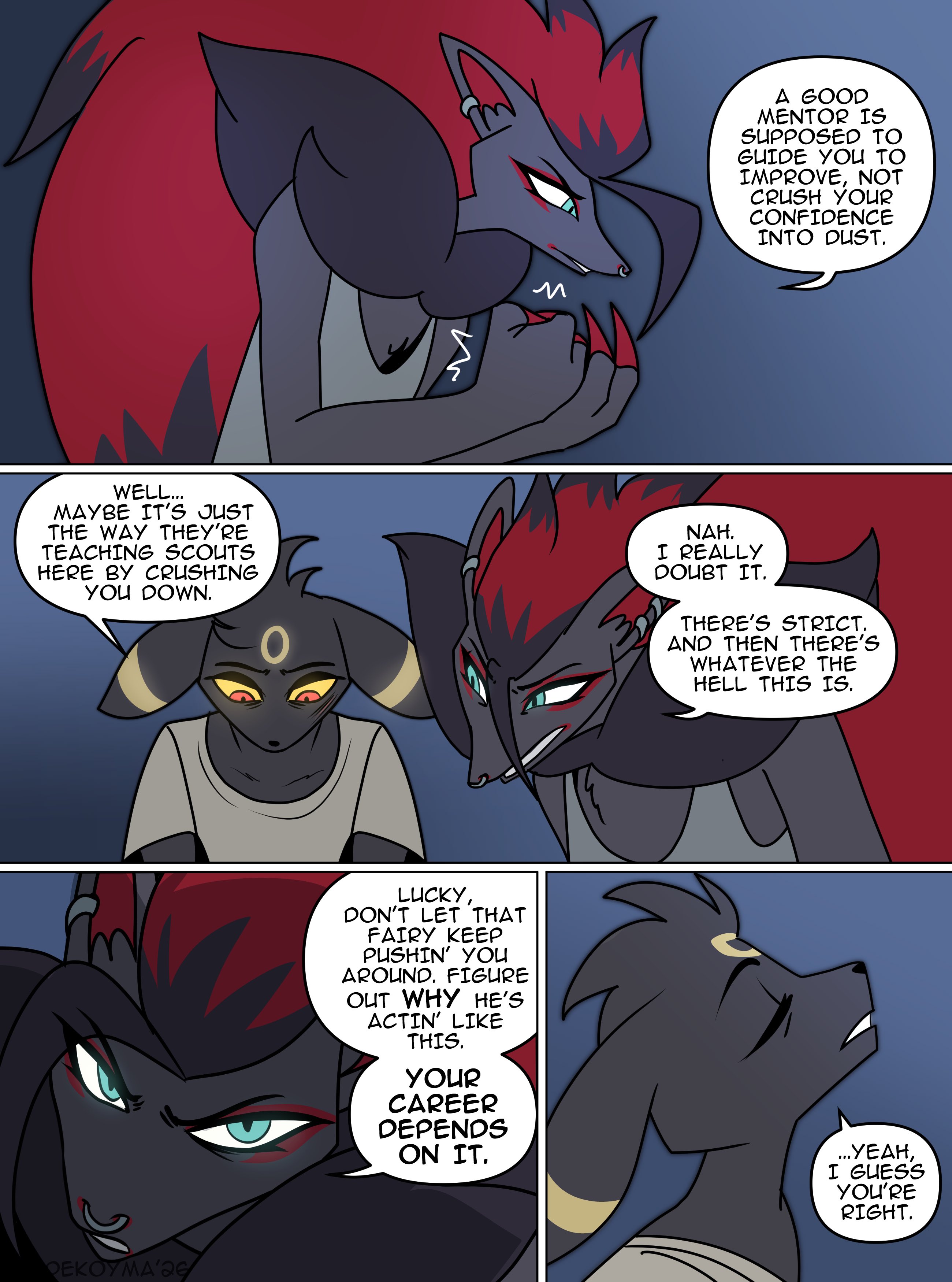 Lucky Star by odeko-yma - page 165 of 168 - Furry Comics, Parody: Pokémon, Straight