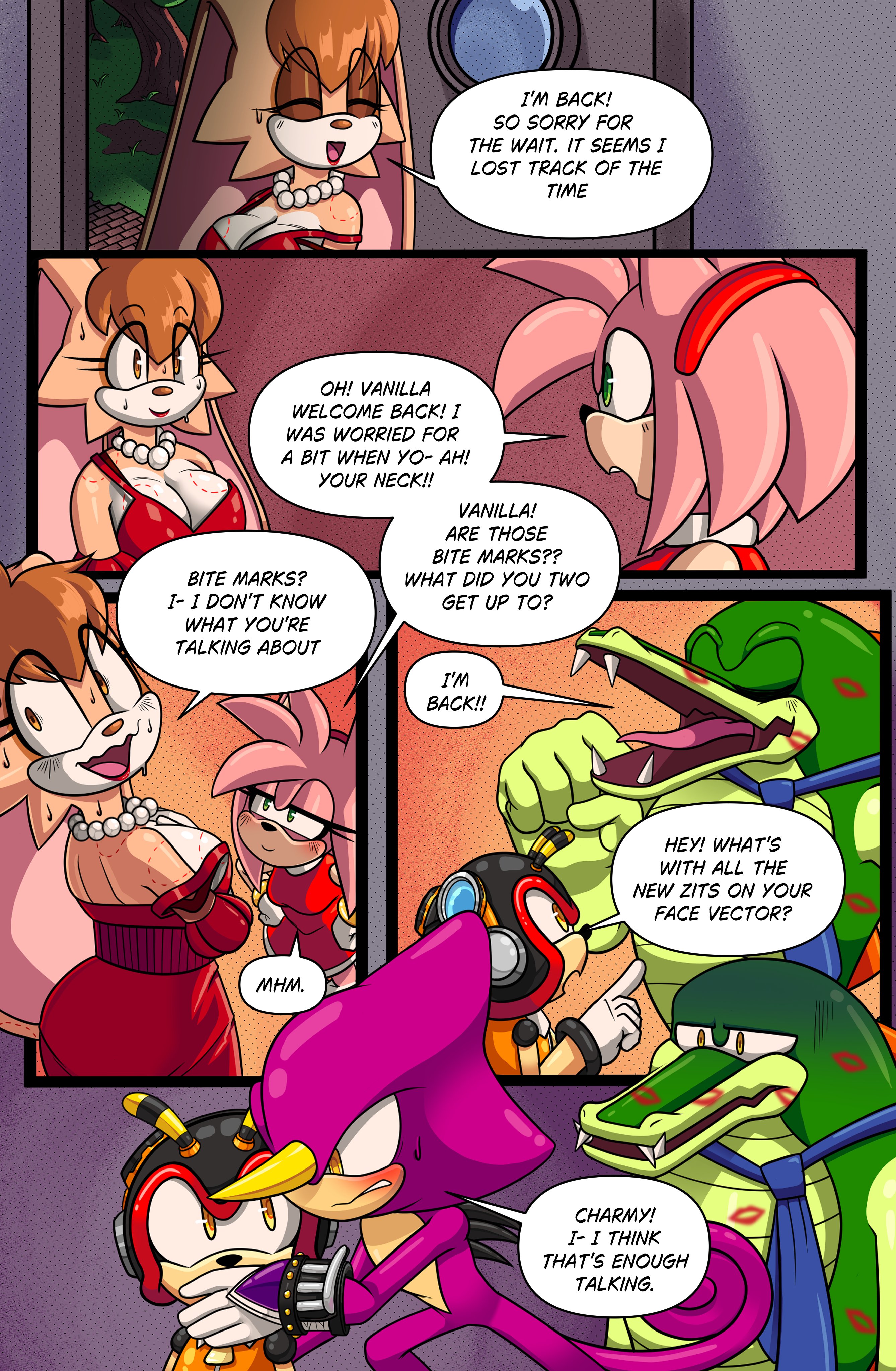 Mother's Day Gifts by shumpy - page 17 of 17 - Furry Comics, Parody: Sonic the hedgehog, Straight