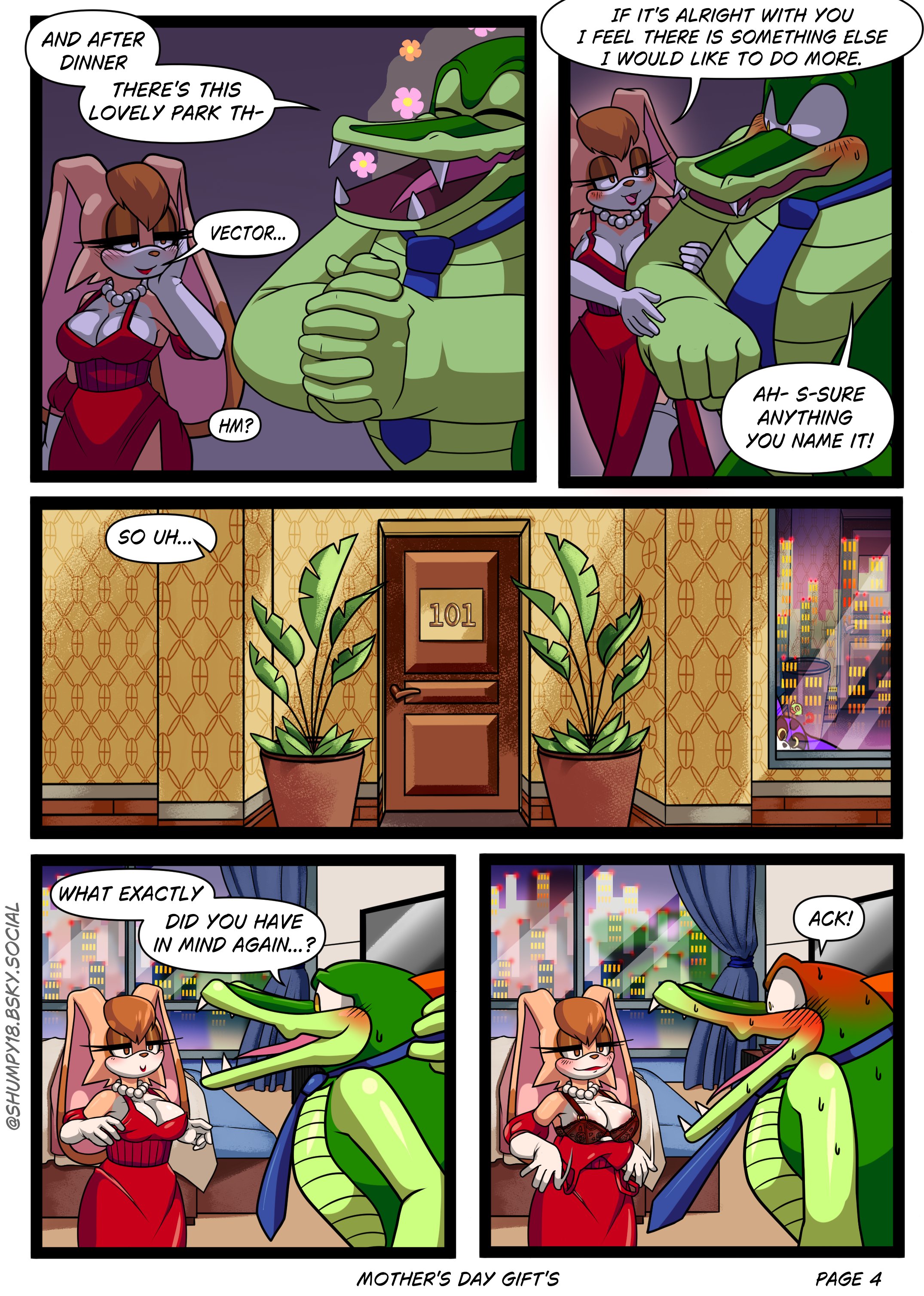 Mother's Day Gifts by shumpy - page 5 of 17 - Furry Comics, Parody: Sonic the hedgehog, Straight