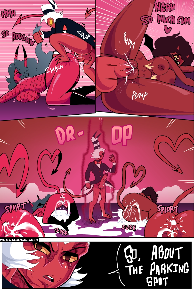 Mox and Verosika by Carliabot - page 4 of 26 - Furry Comics, Straight, Parody: Helluva Boss