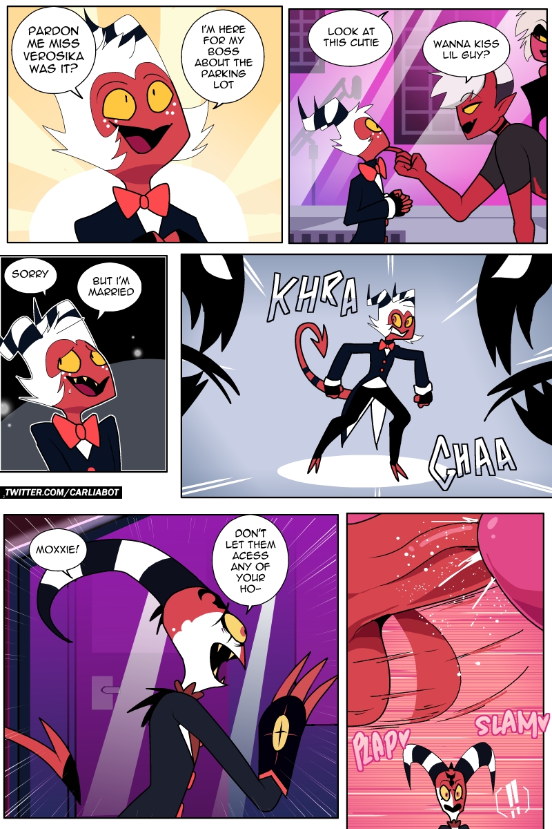 Mox and Verosika by Carliabot - page 2 of 26 - Furry Comics, Straight, Parody: Helluva Boss
