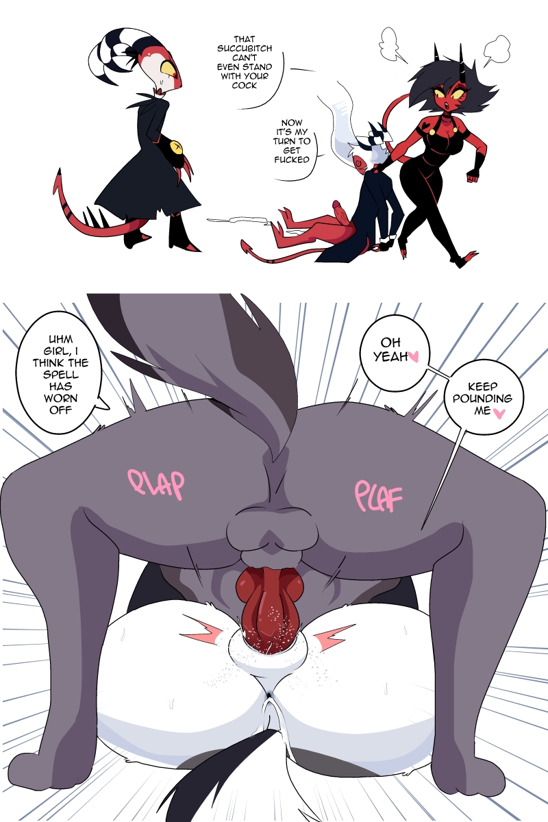 Mox and Verosika by Carliabot - page 26 of 26 - Furry Comics, Straight, Parody: Helluva Boss